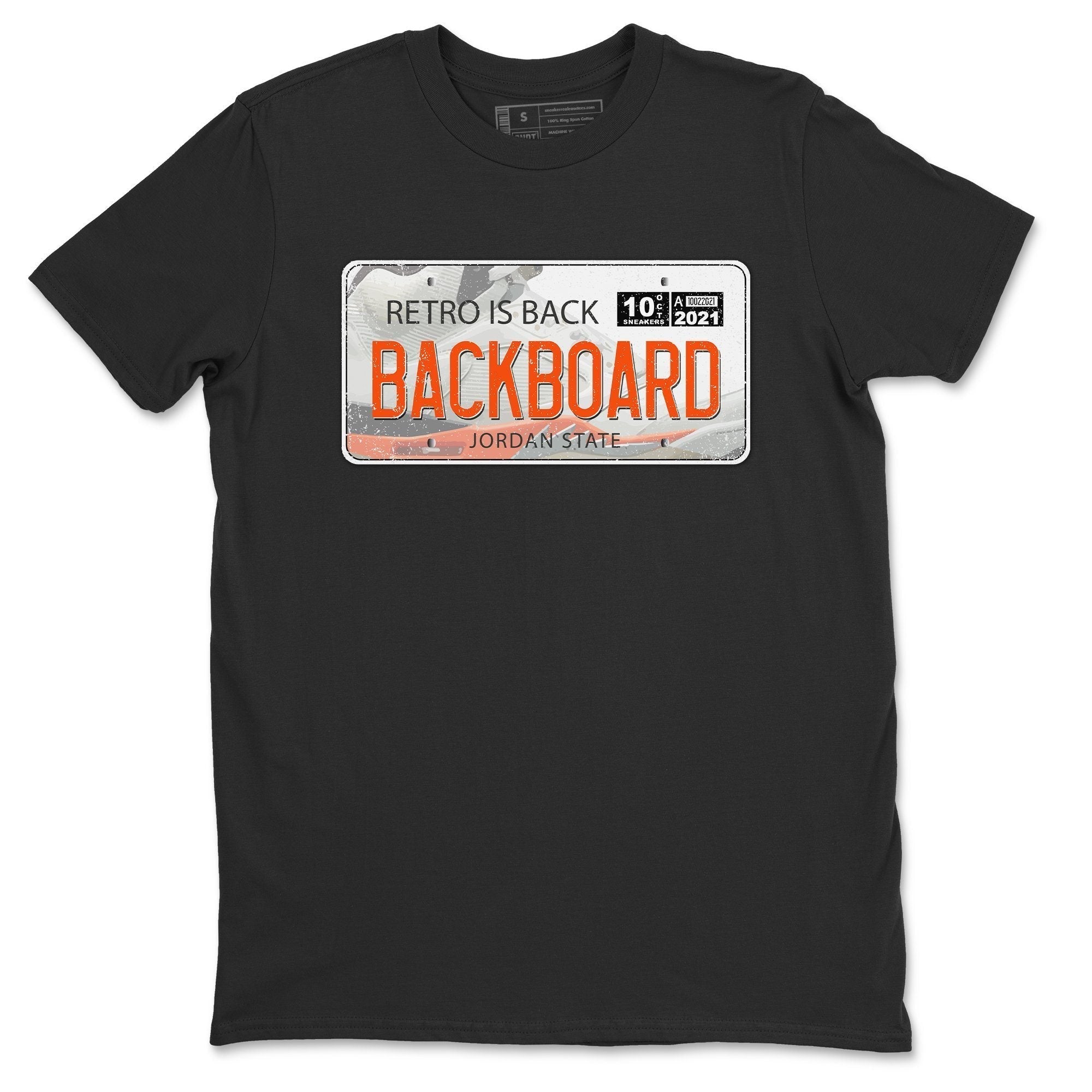 Jordan Plate Unisex Tops - Air Jordan 5 Shattered Backboard