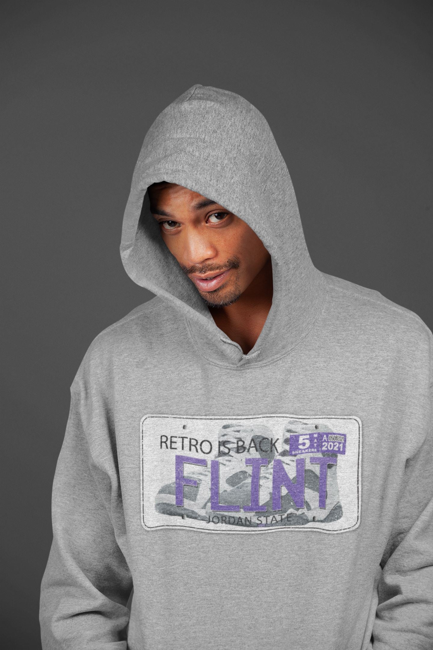 Jordan Plate Unisex Tops - Air Jordan 7 Flint