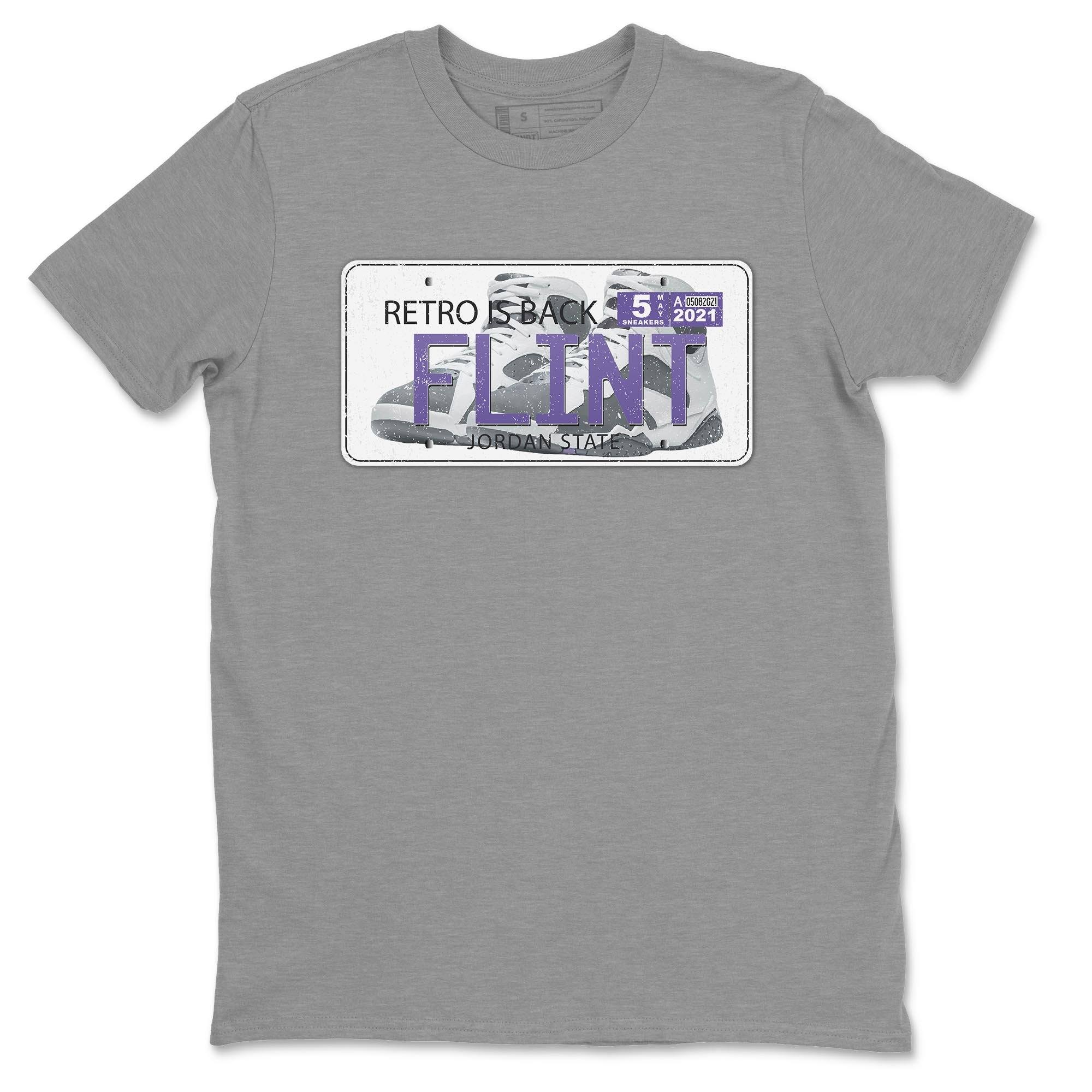 Jordan Plate Unisex Tops - Air Jordan 7 Flint