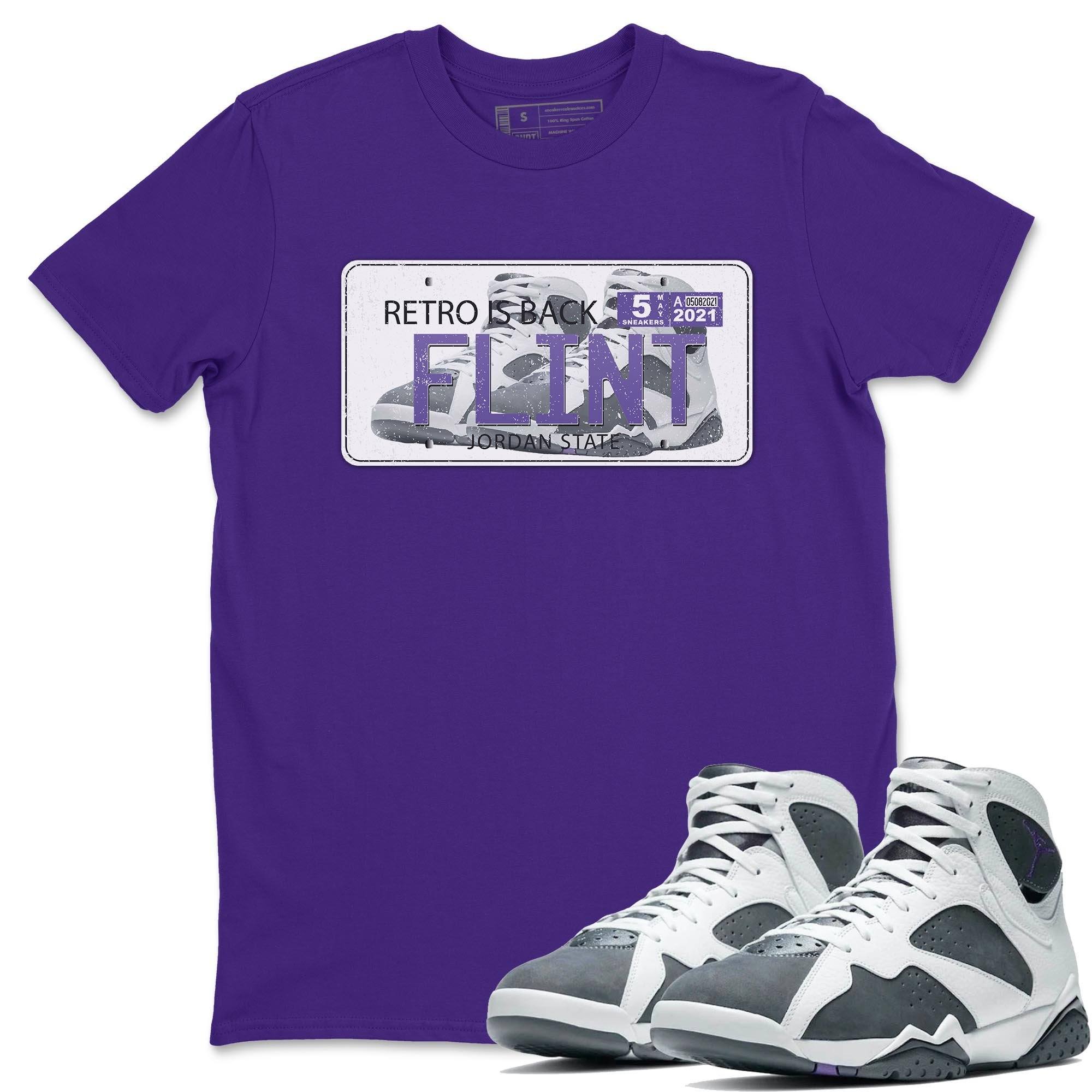 Jordan Plate Unisex Tops - Air Jordan 7 Flint