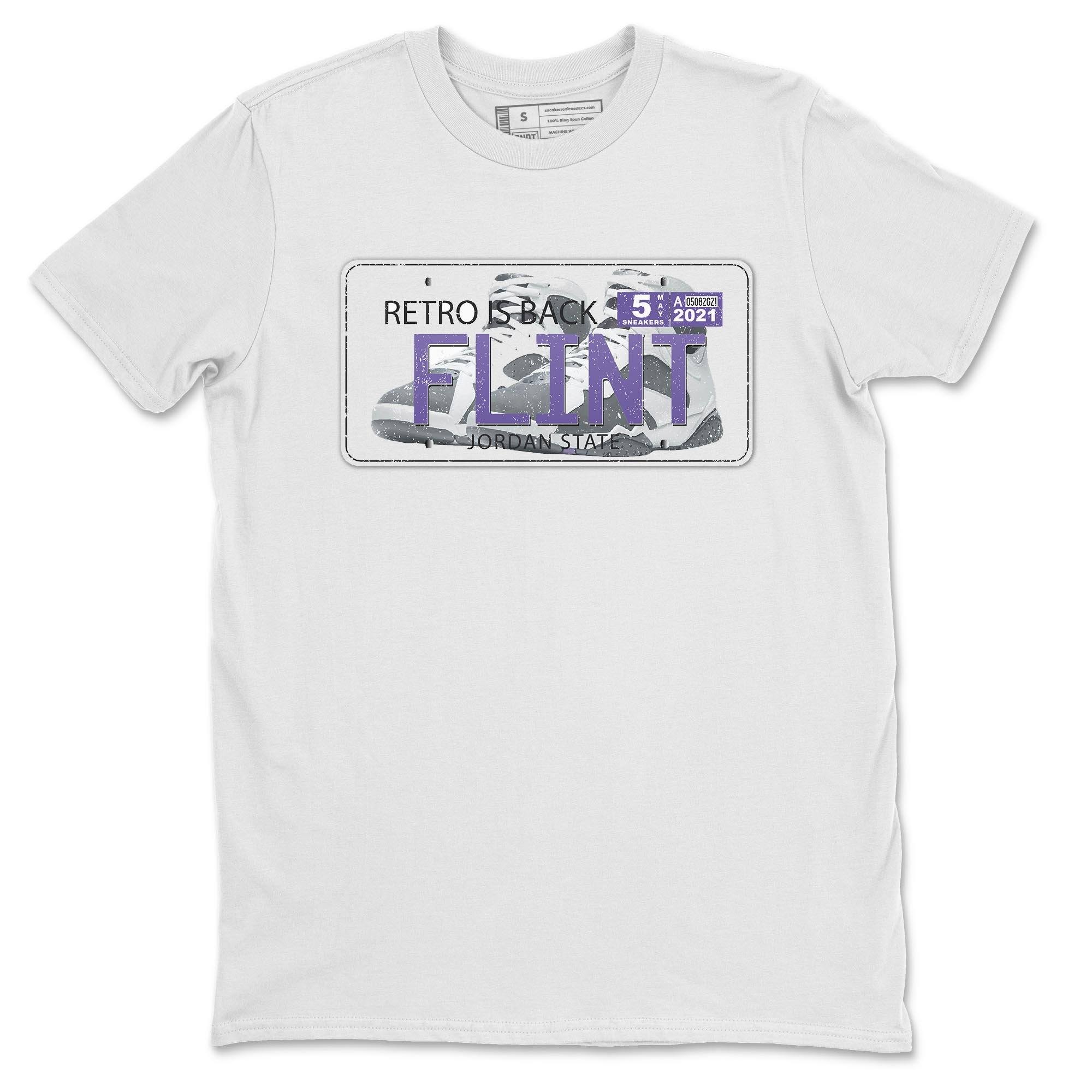 Jordan Plate Unisex Tops - Air Jordan 7 Flint