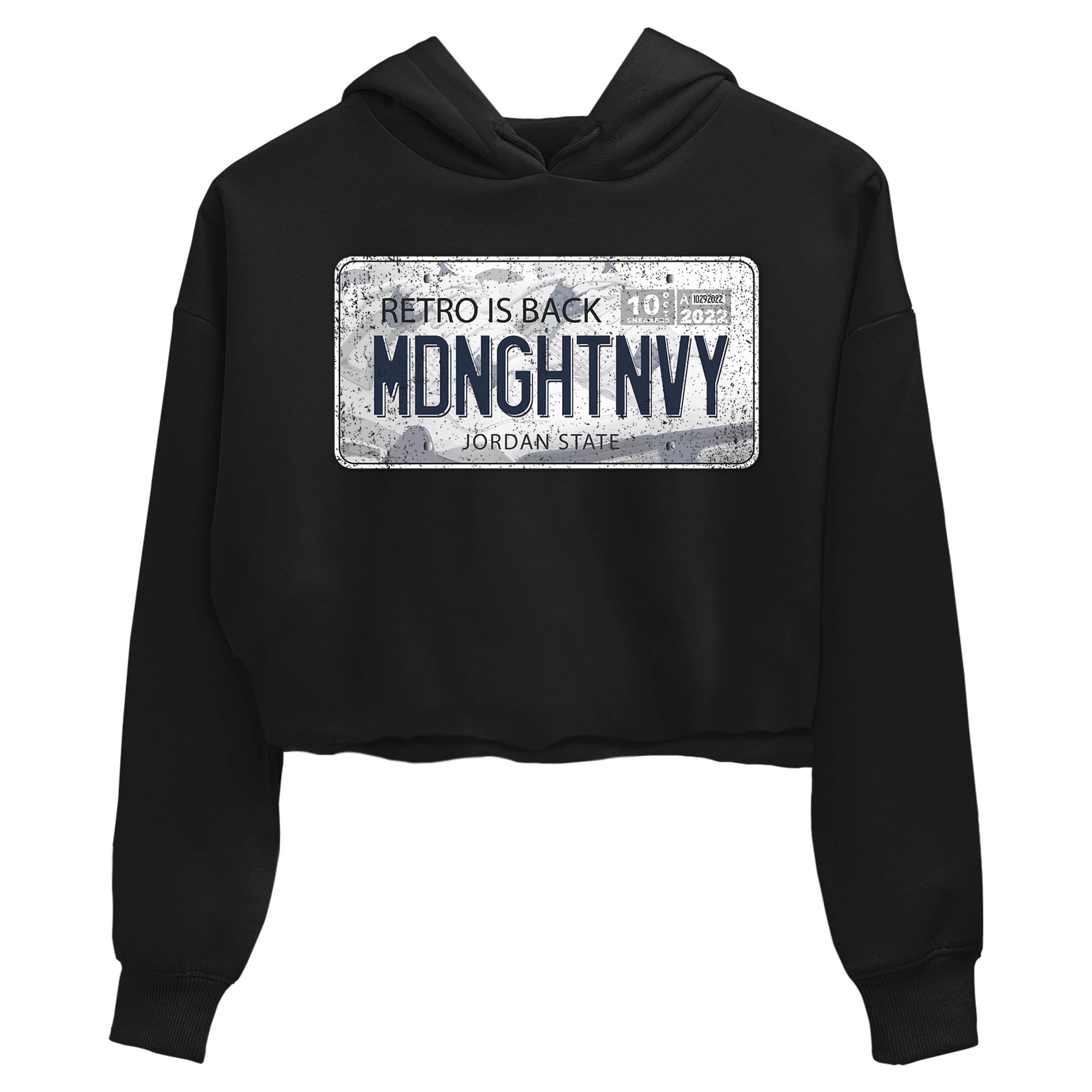 Jordan Plate Women's Tops - Air Jordan 4 Midnight Navy