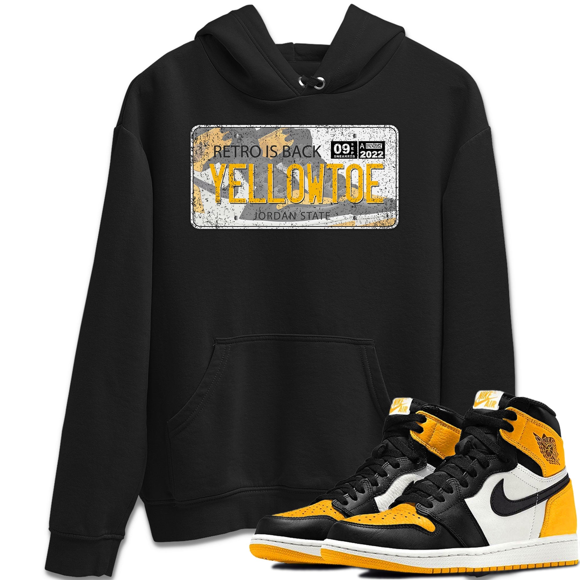 Jordan Plate Unisex Tops - Air Jordan 1 Taxi
