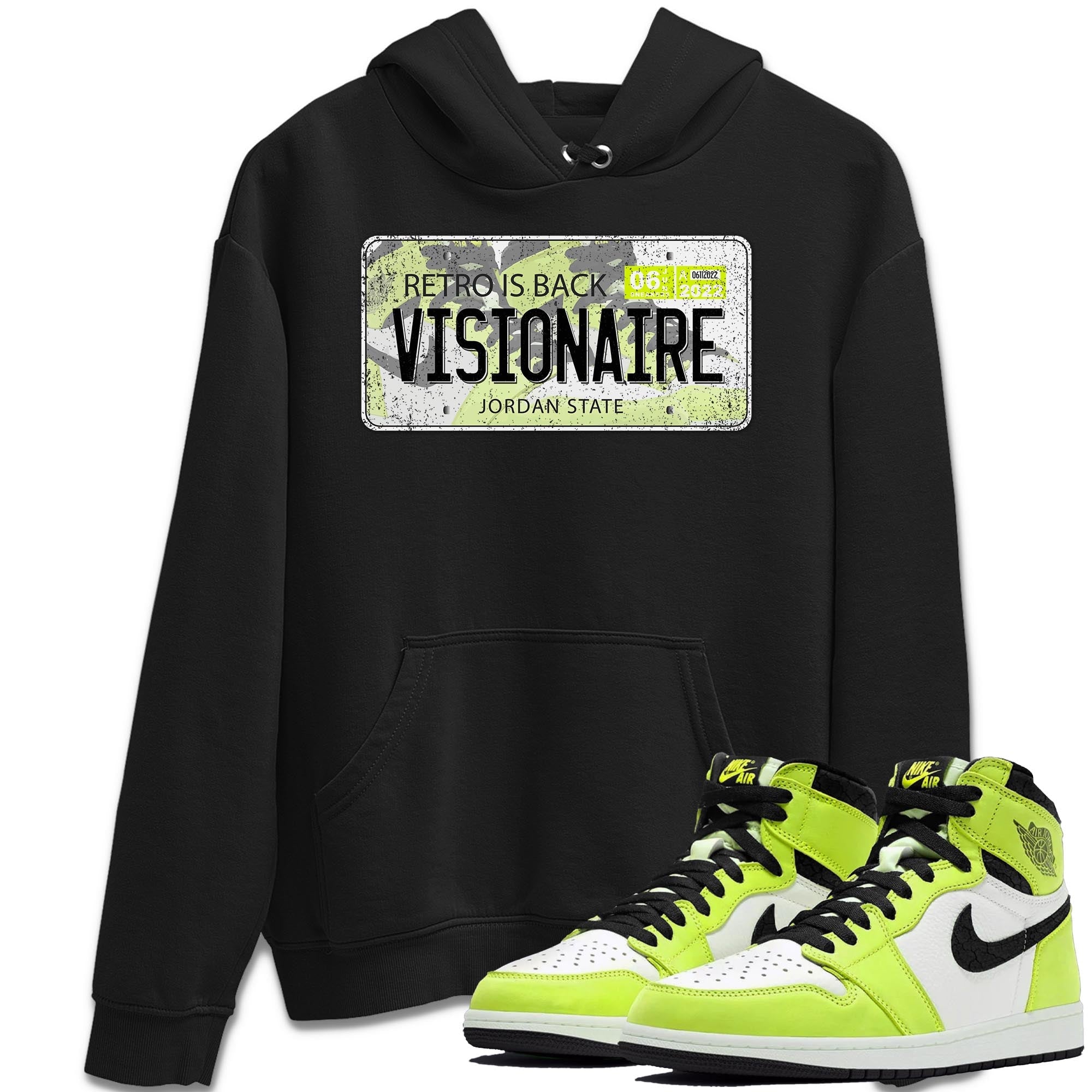 Jordan Plate Unisex Tops - Air Jordan 1 Visionaire