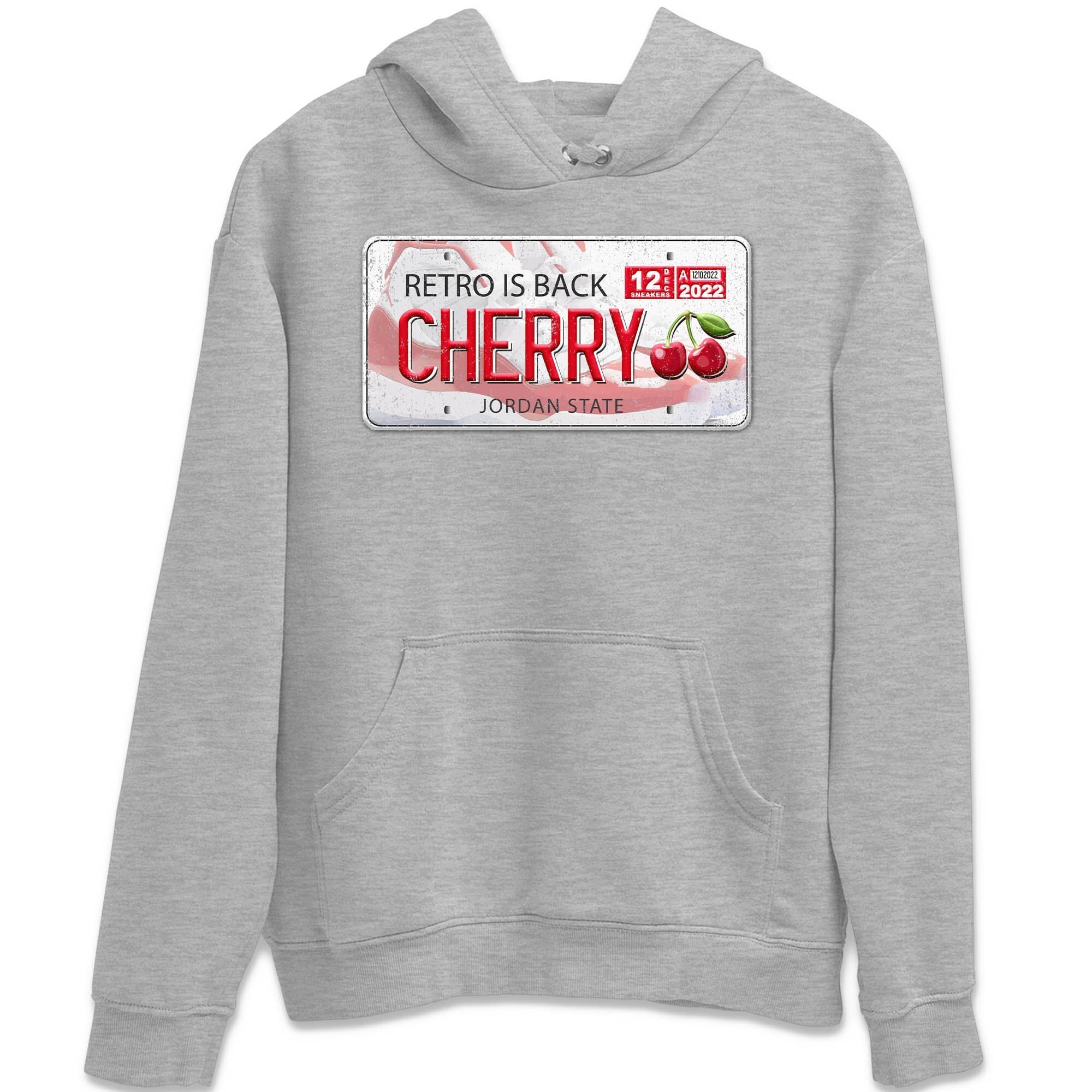 Jordan Plate Unisex Tops - Air Jordan 11 Cherry