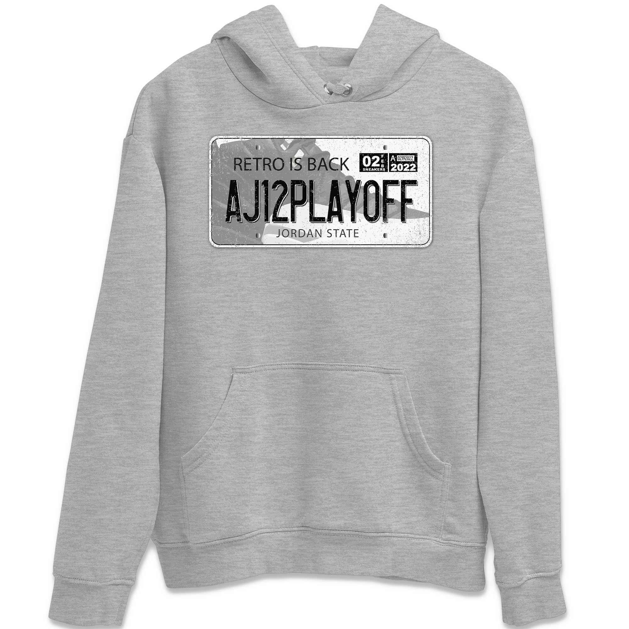 Jordan Plate Unisex Tops - Air Jordan 12 Playoffs