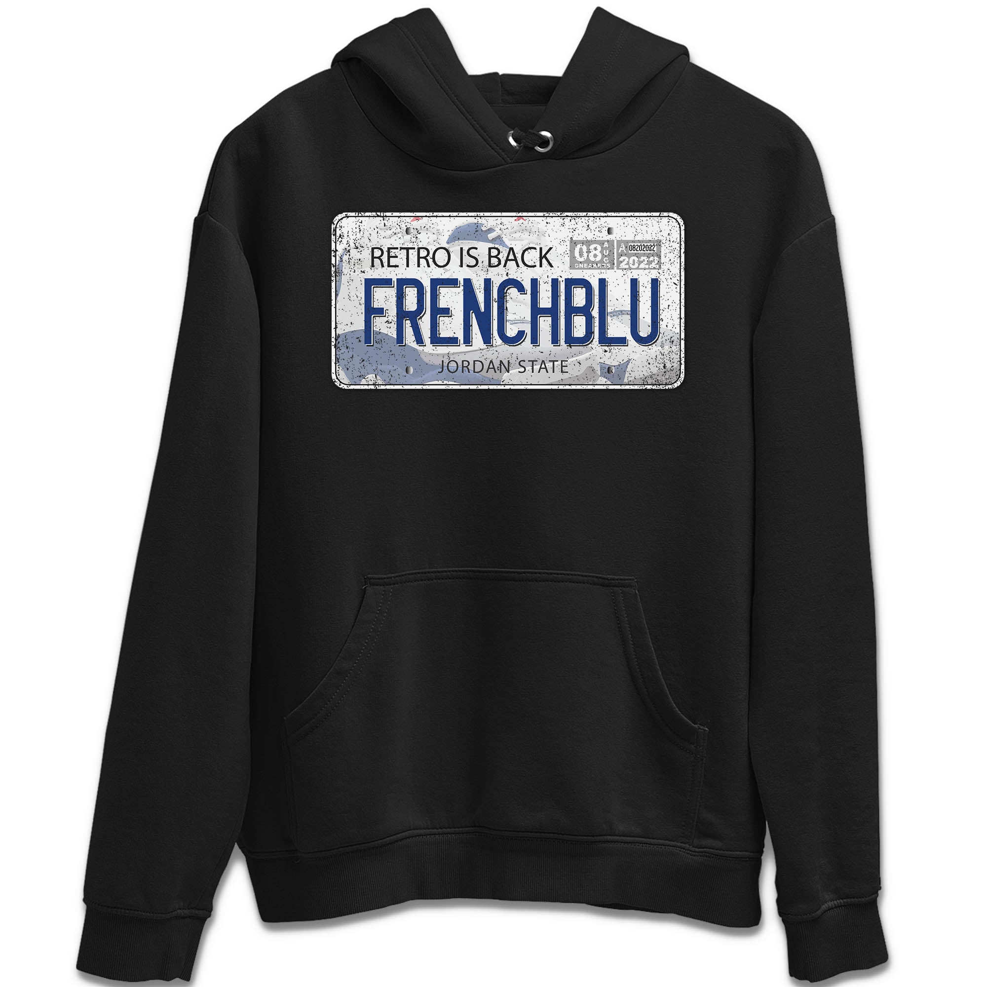 Jordan Plate Unisex Tops - Air Jordan 13 French Blue