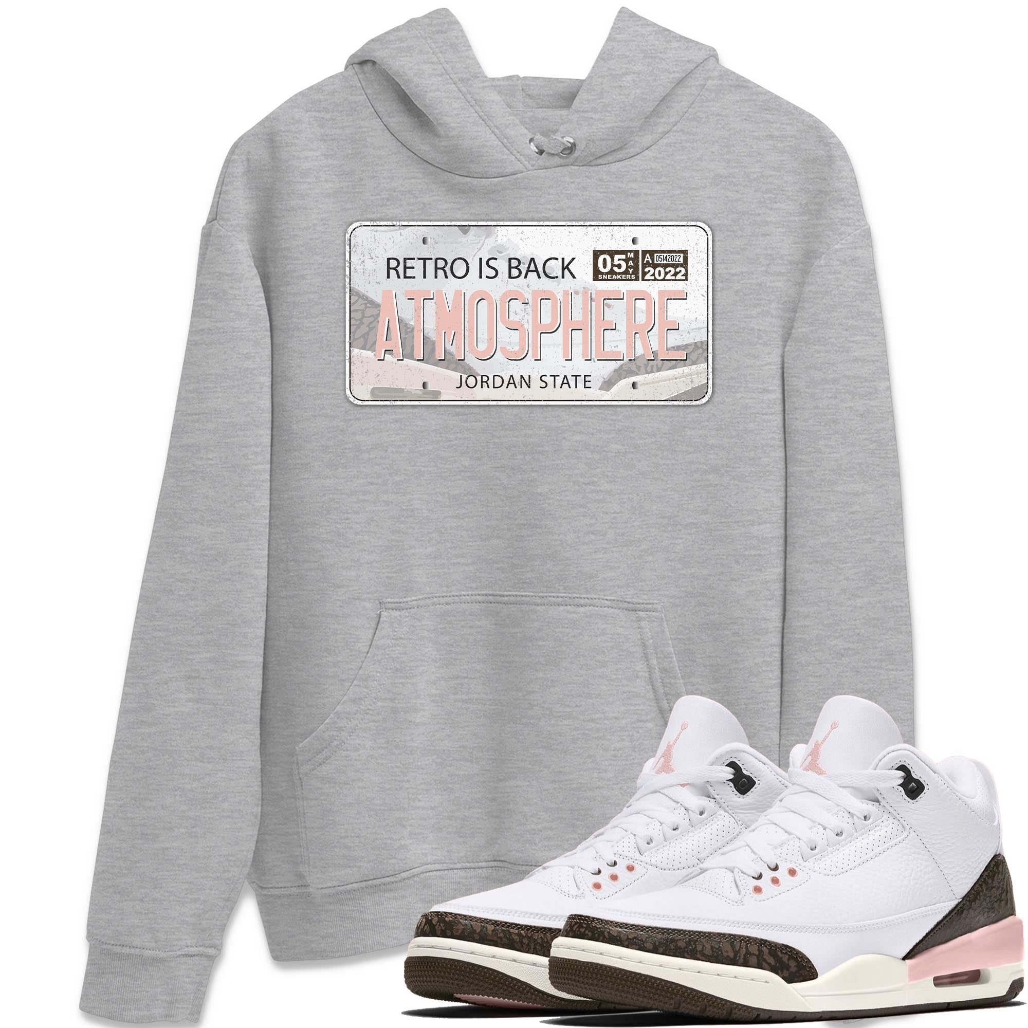 Jordan Plate Unisex Tops - Air Jordan 3 Atmosphere