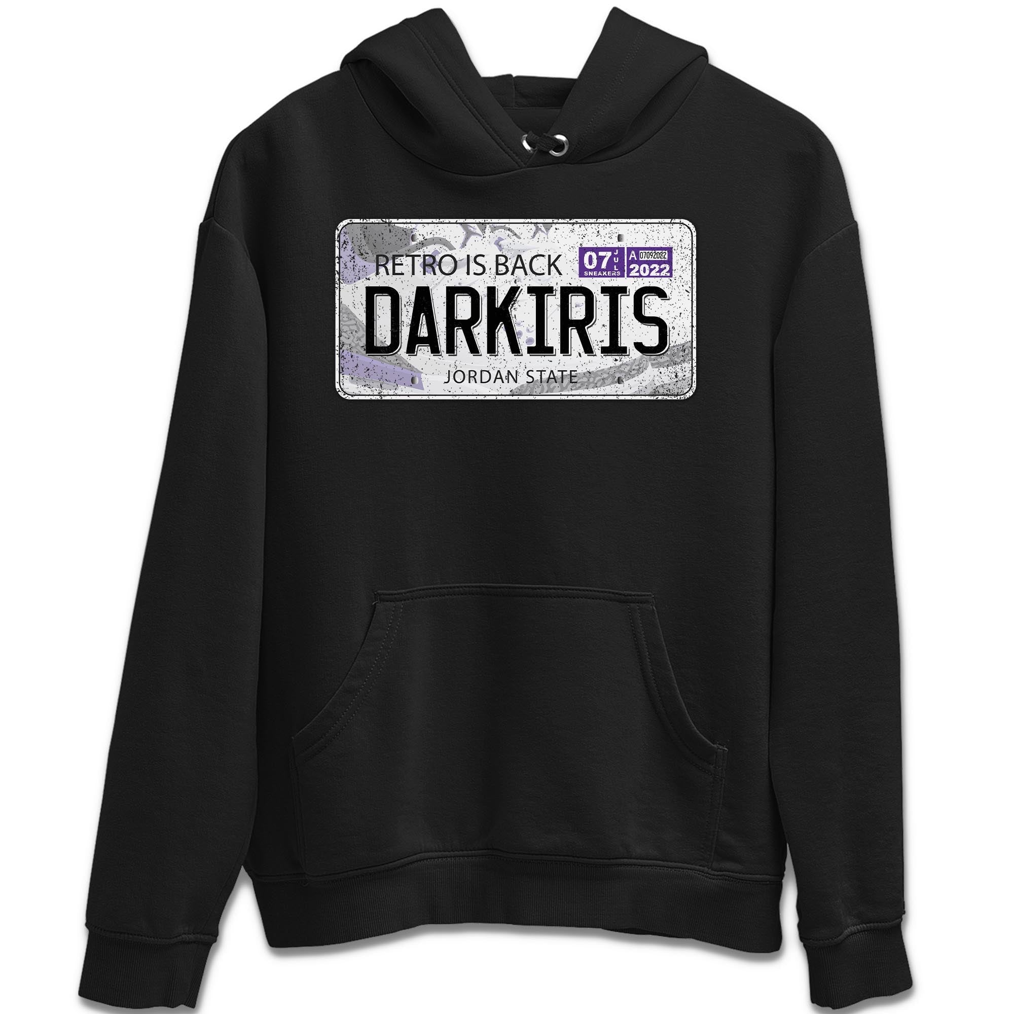 Jordan Plate Unisex Tops - Air Jordan 3 Dark Iris