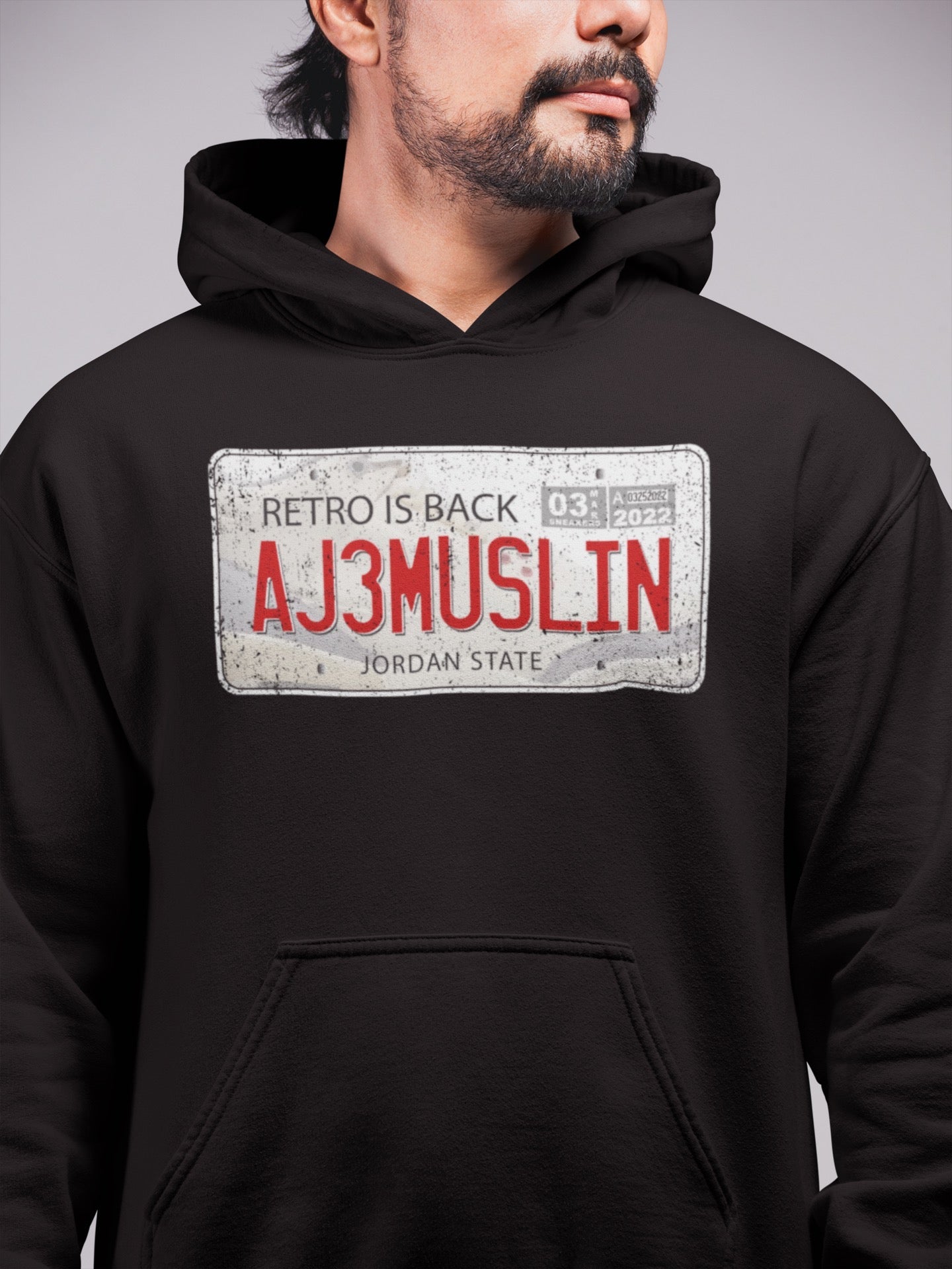 Jordan Plate Unisex Tops - Air Jordan 3 Muslin