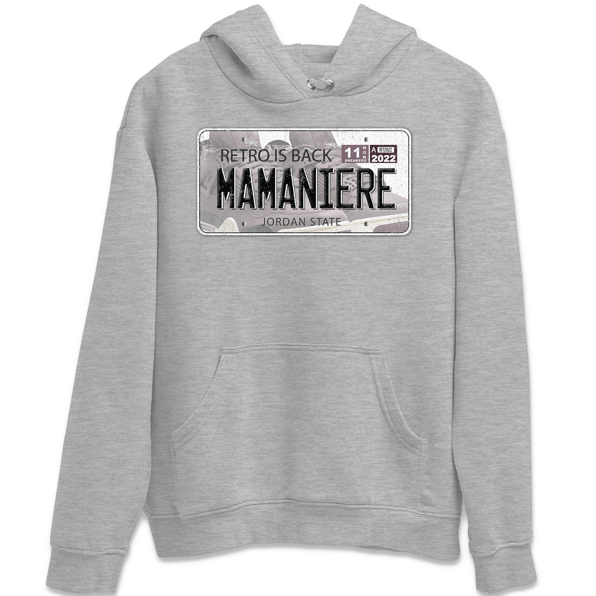 Jordan Plate Unisex Tops - Air Jordan 4 A Ma Maniere