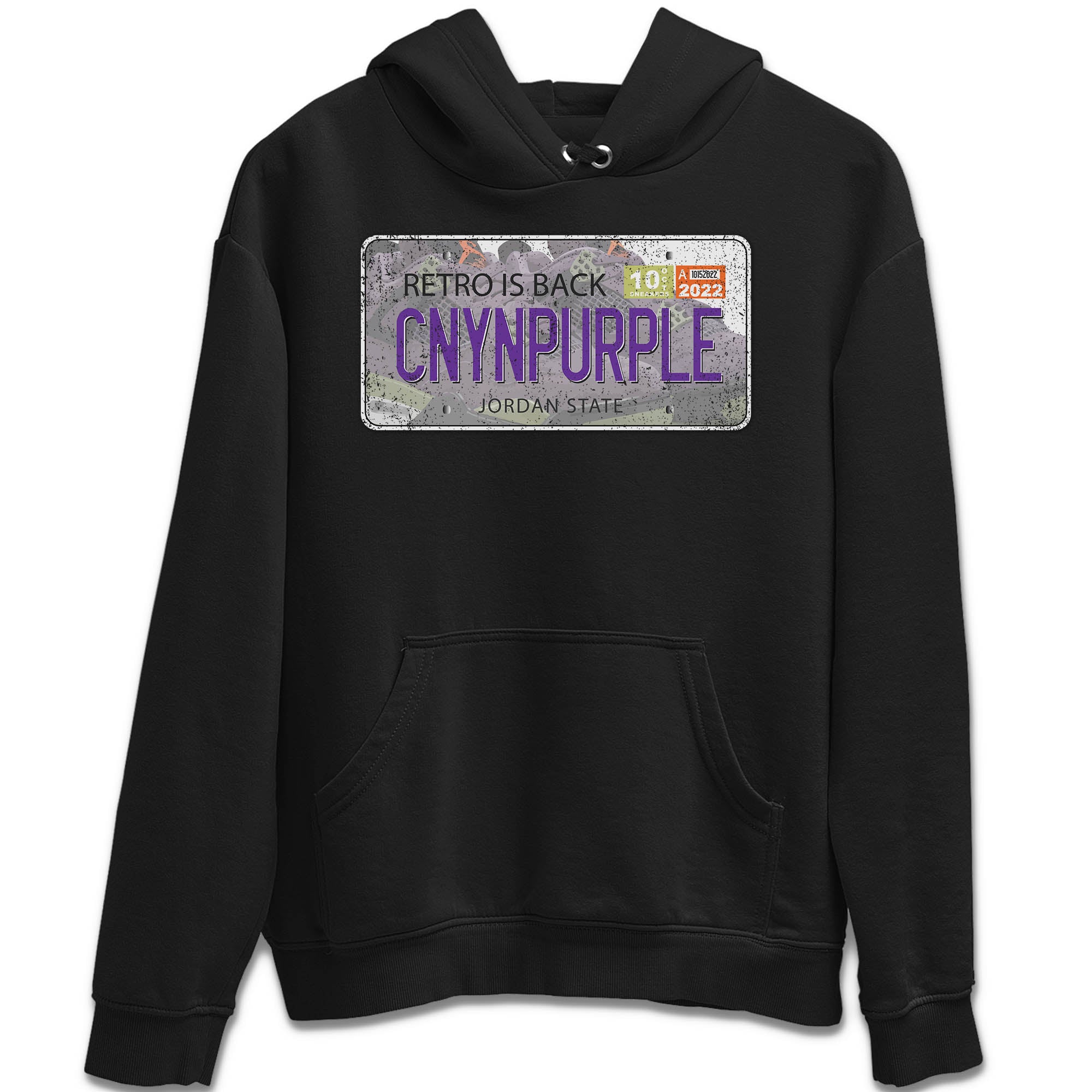 Jordan Plate Unisex Tops - Air Jordan 4 Canyon Purple