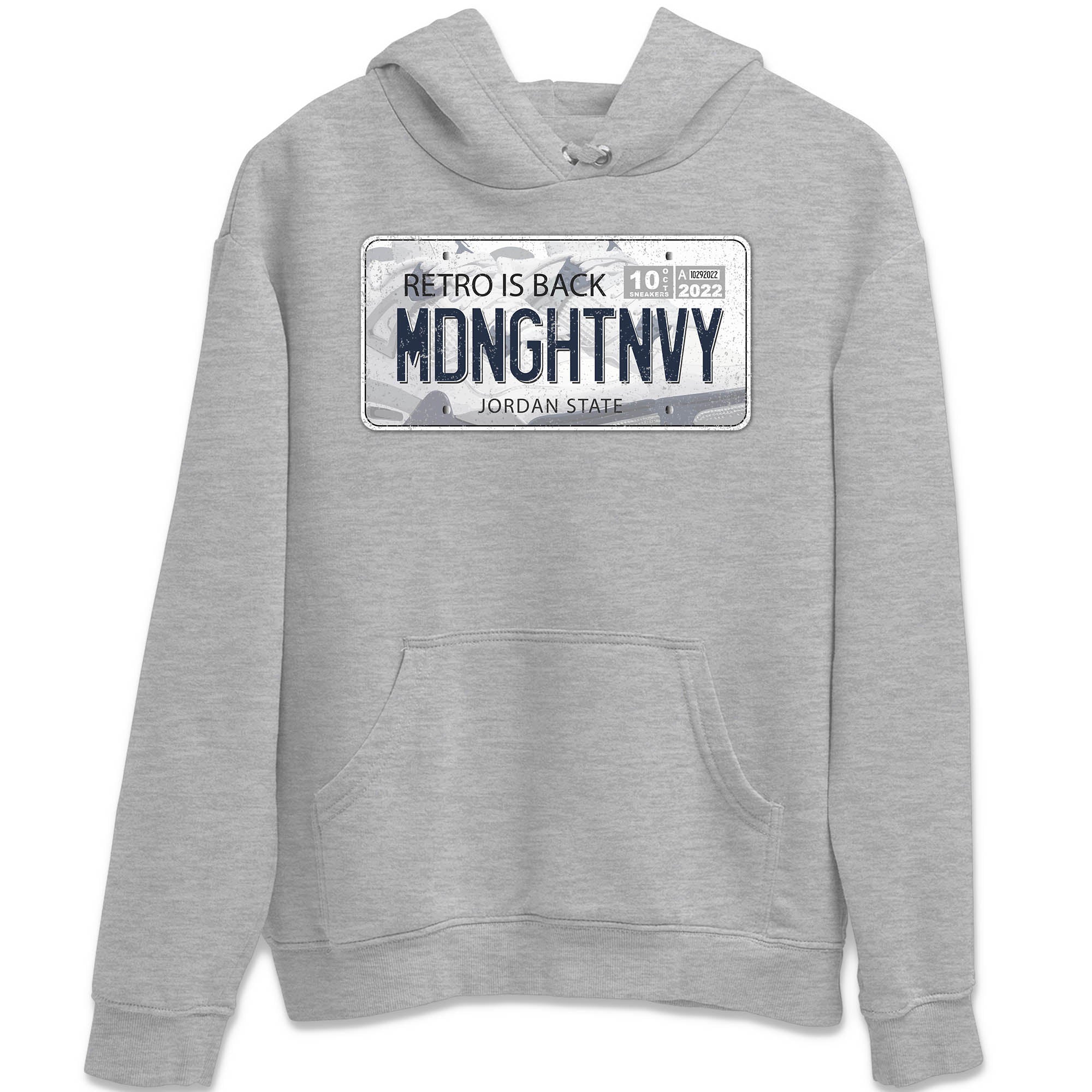 Jordan Plate Unisex Tops - Air Jordan 4 Midnight Navy