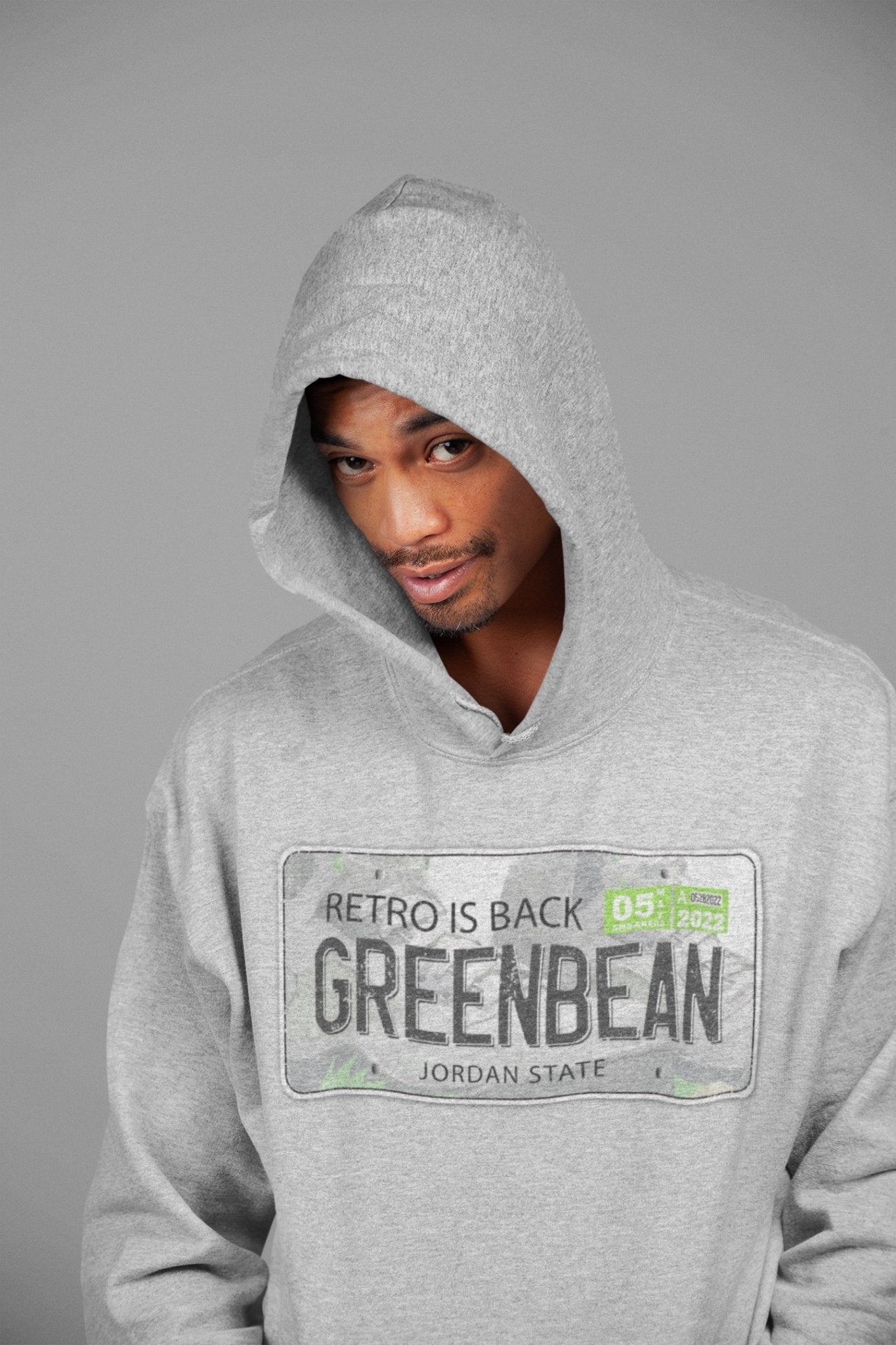 Jordan Plate Unisex Tops - Air Jordan 5 Green Bean
