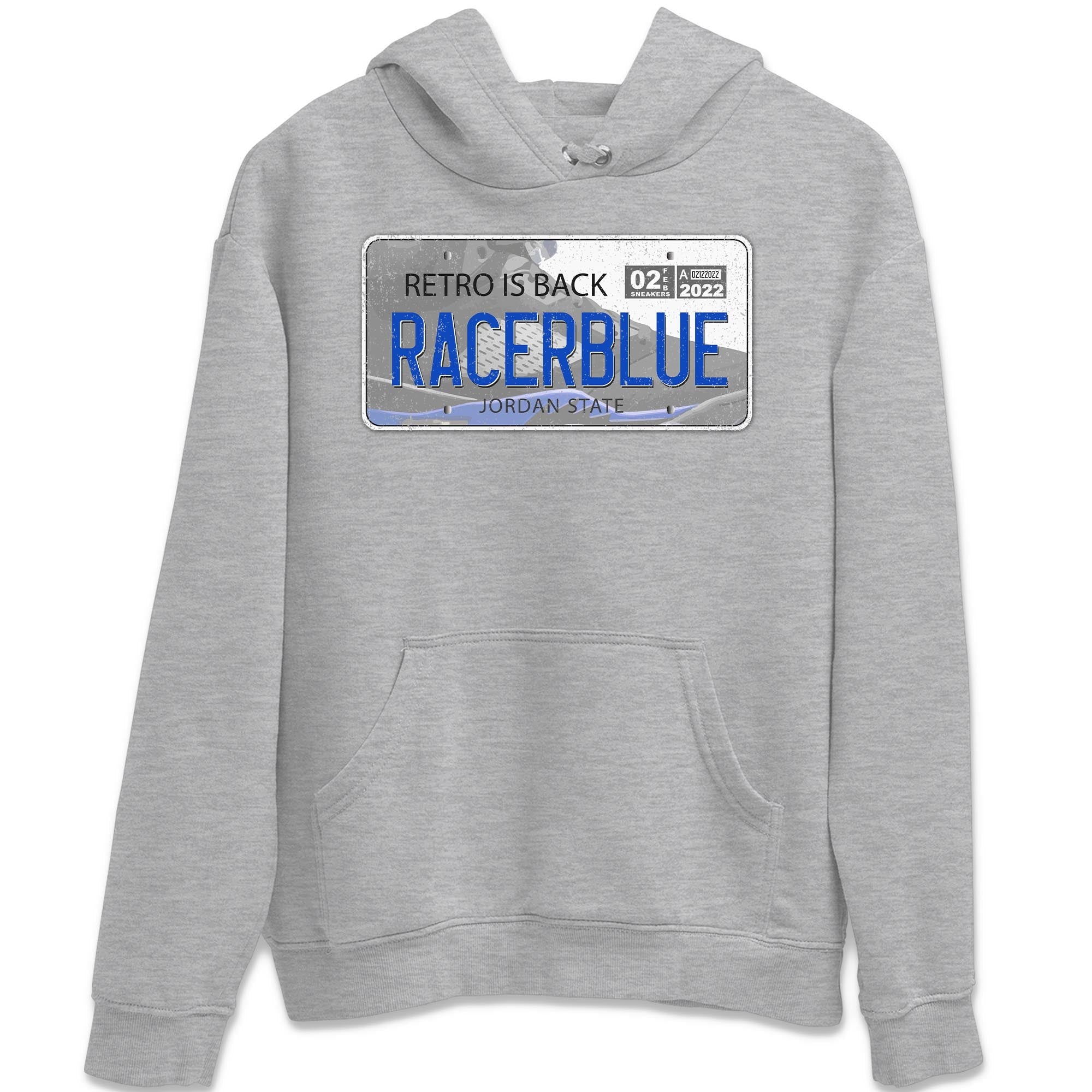 Jordan Plate Unisex Tops - Air Jordan 5 Racer Blue