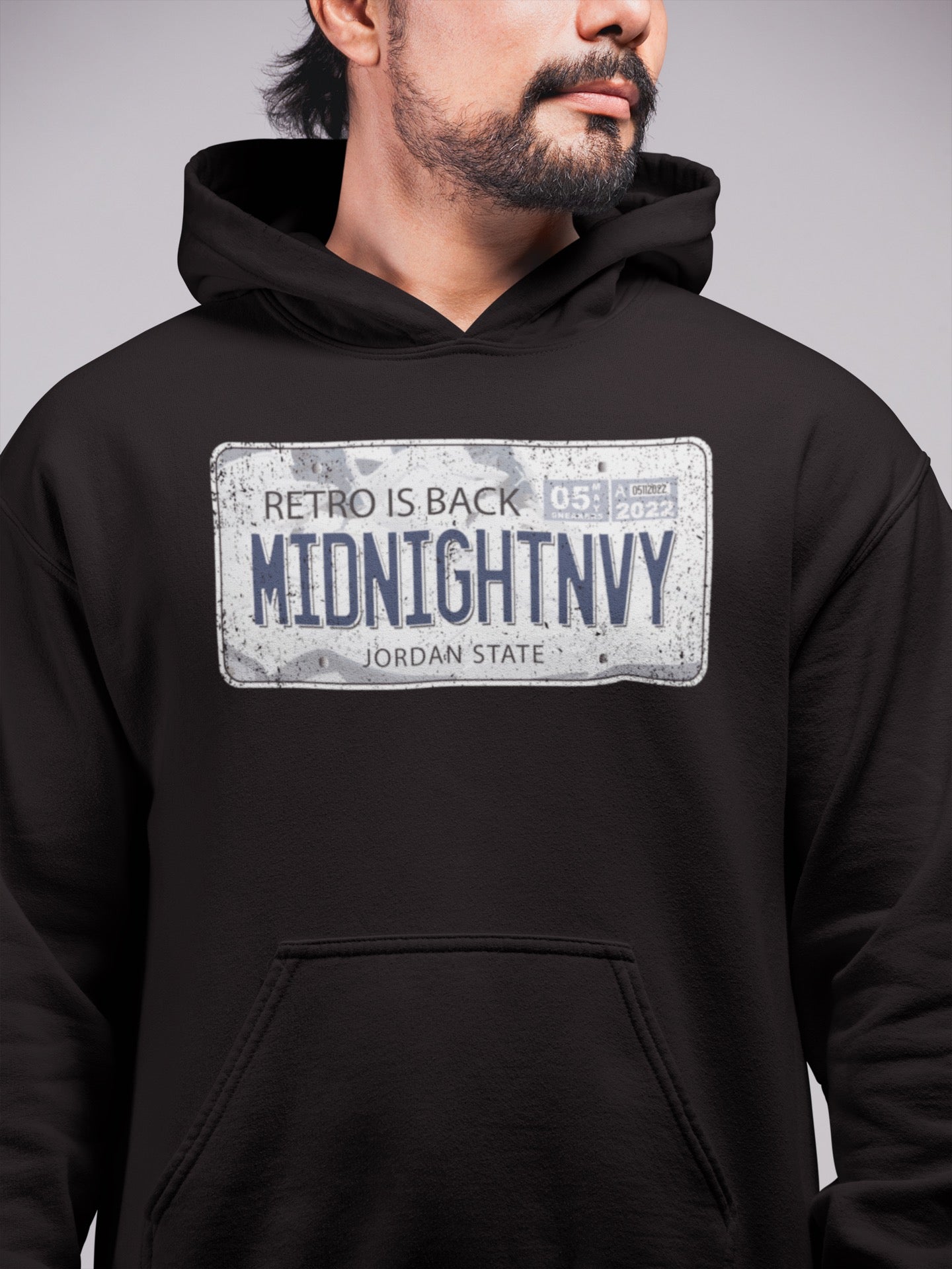 Jordan Plate Unisex Tops - Air Jordan 6 Midnight Navy
