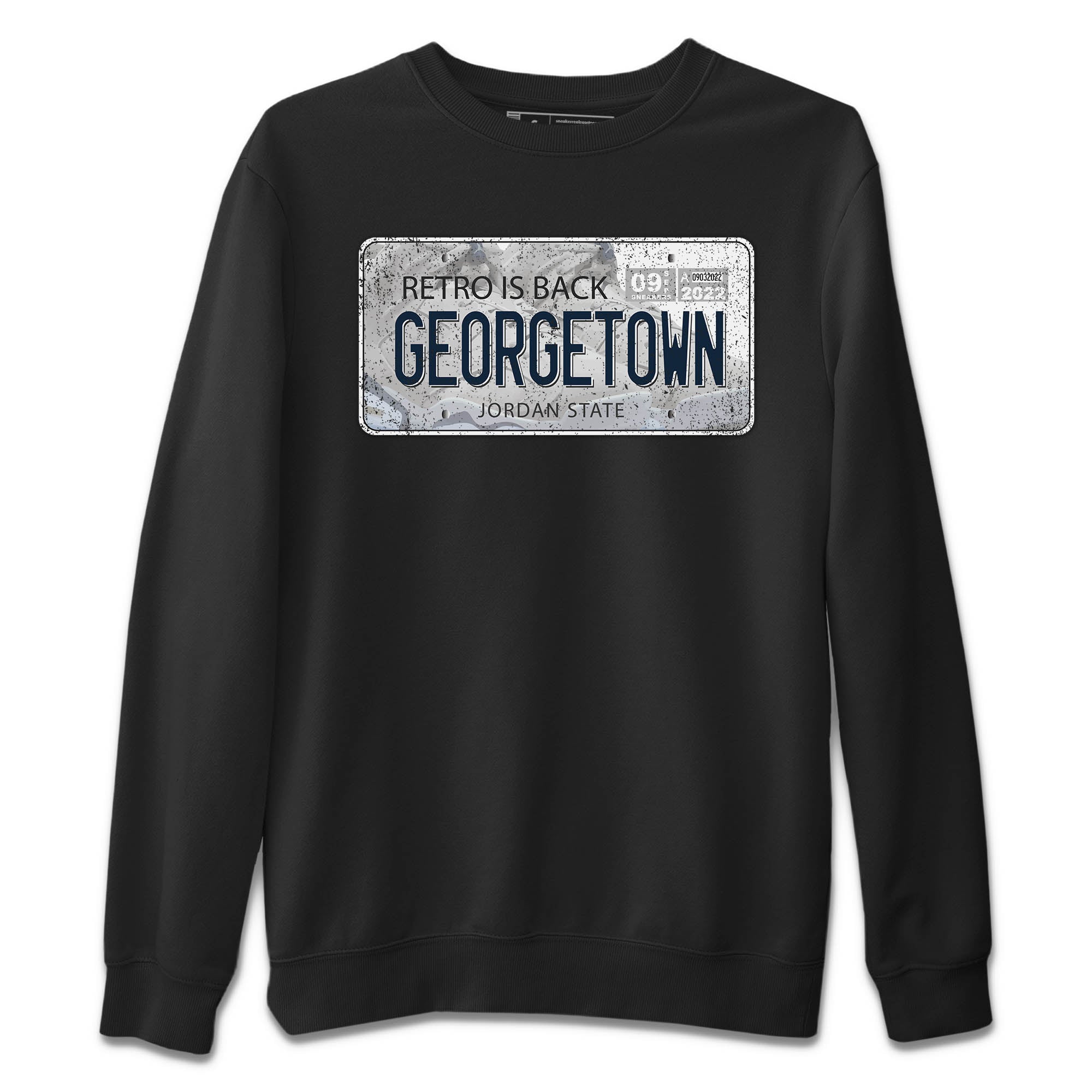 Jordan Plate Unisex Tops - Air Jordan 6 Georgetown