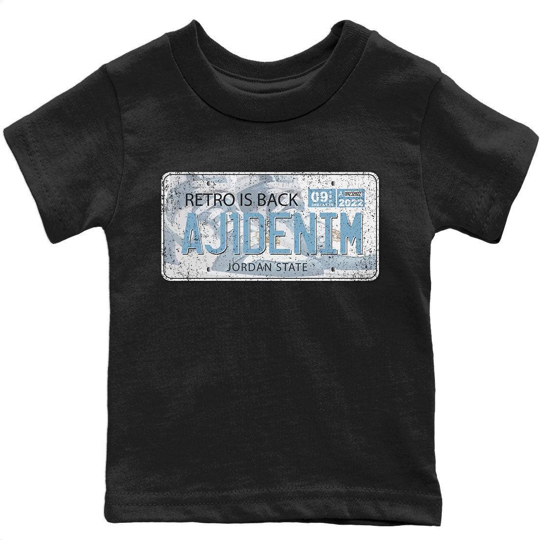 Jordan Plate Kids Tops - Air Jordan 1 Denim