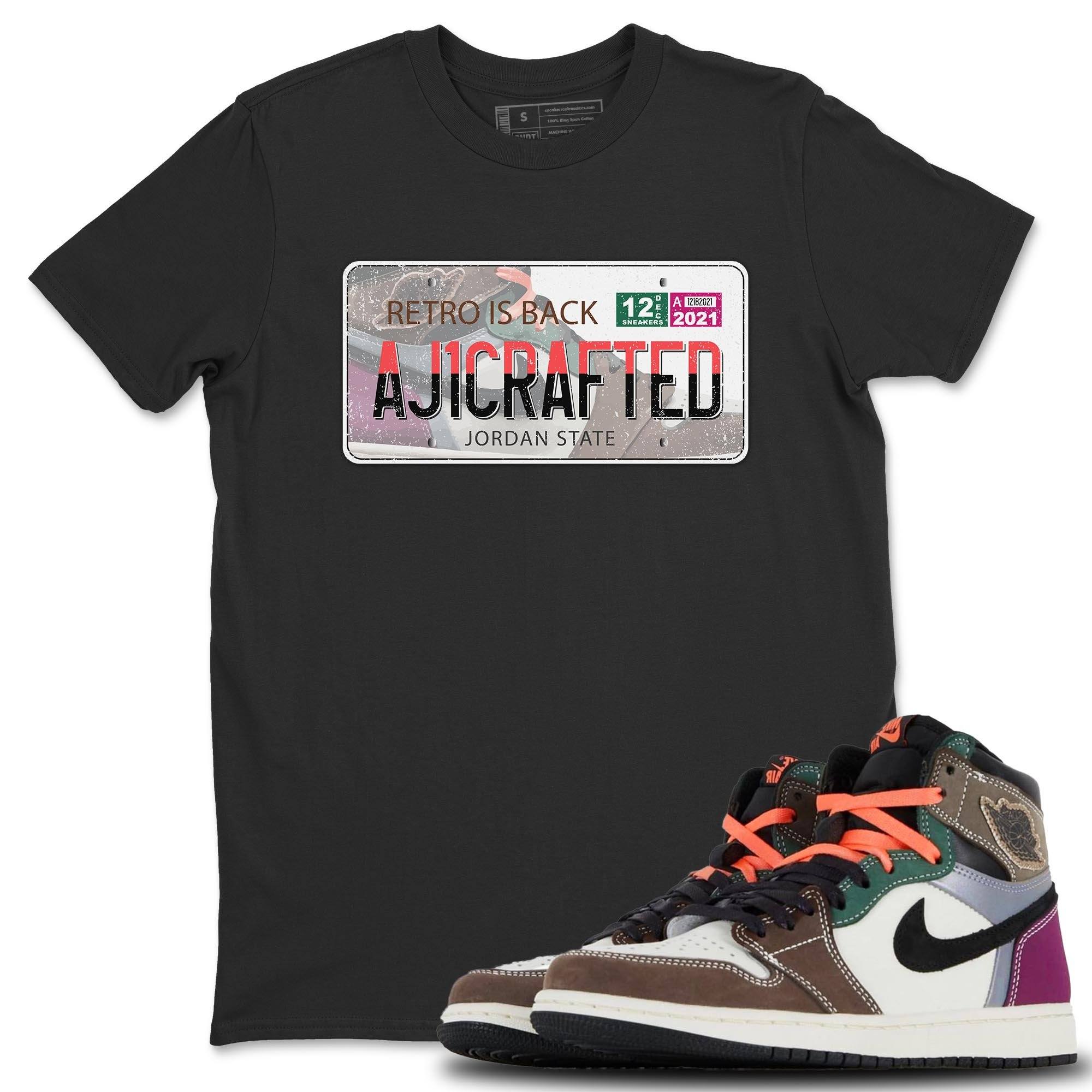 Air Jordan Plate Unisex Tops - Air Jordan 1 Hand Crafted