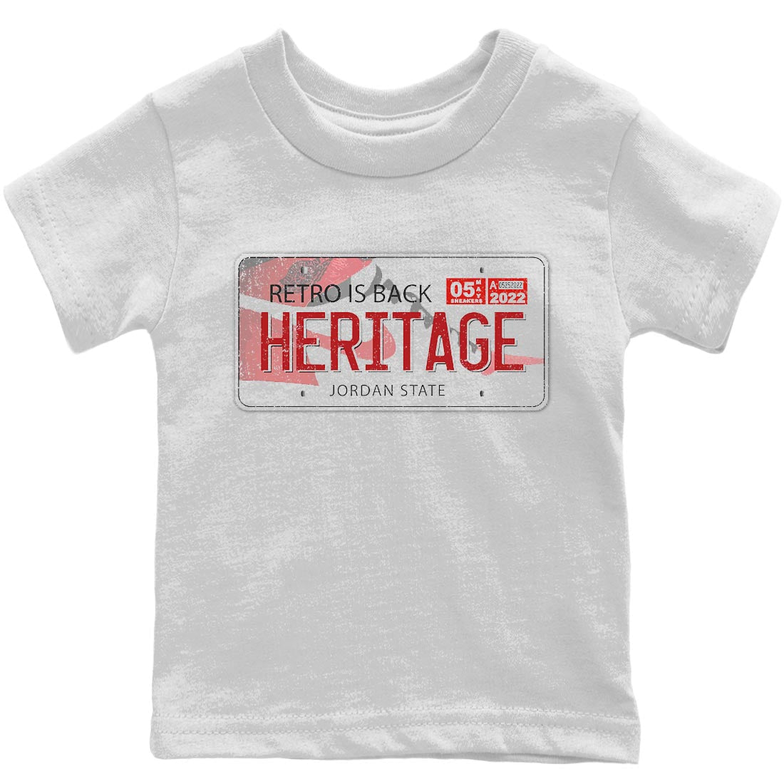 Jordan Plate Kids Tops - Air Jordan 1 Heritage