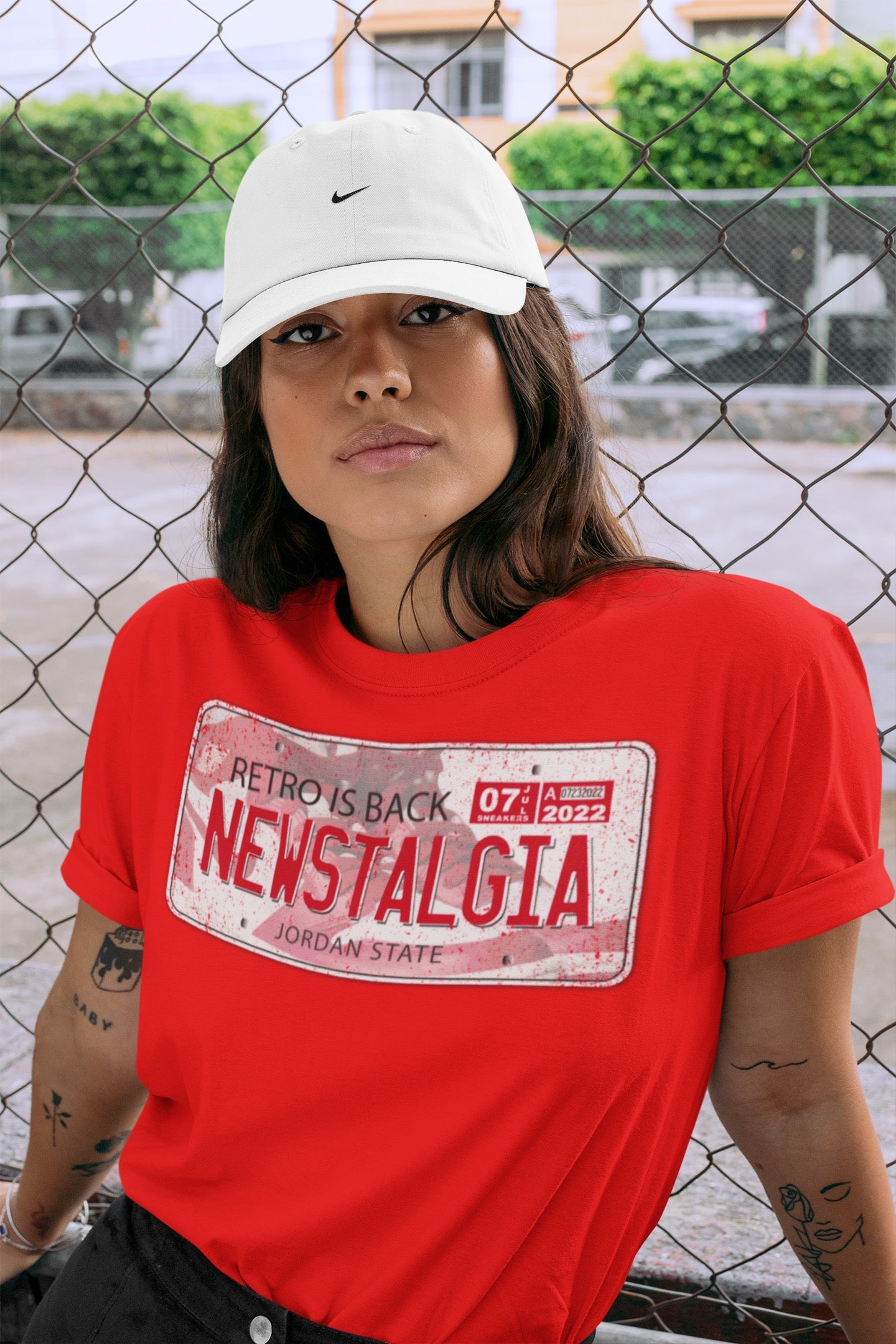 Jordan Plate Unisex Tops - Air Jordan 1 Newstalgia