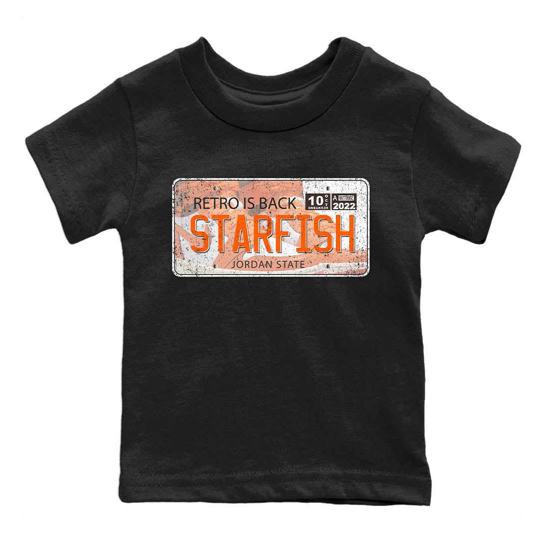 Jordan Plate Kids Tops - Air Jordan 1 Starfish