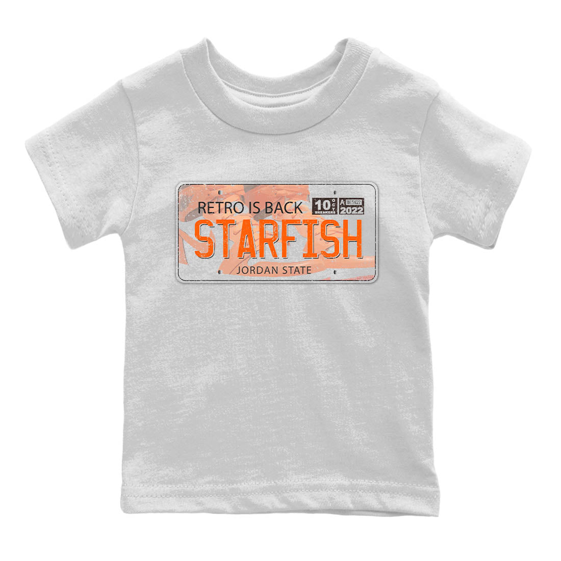 Jordan Plate Kids Tops - Air Jordan 1 Starfish