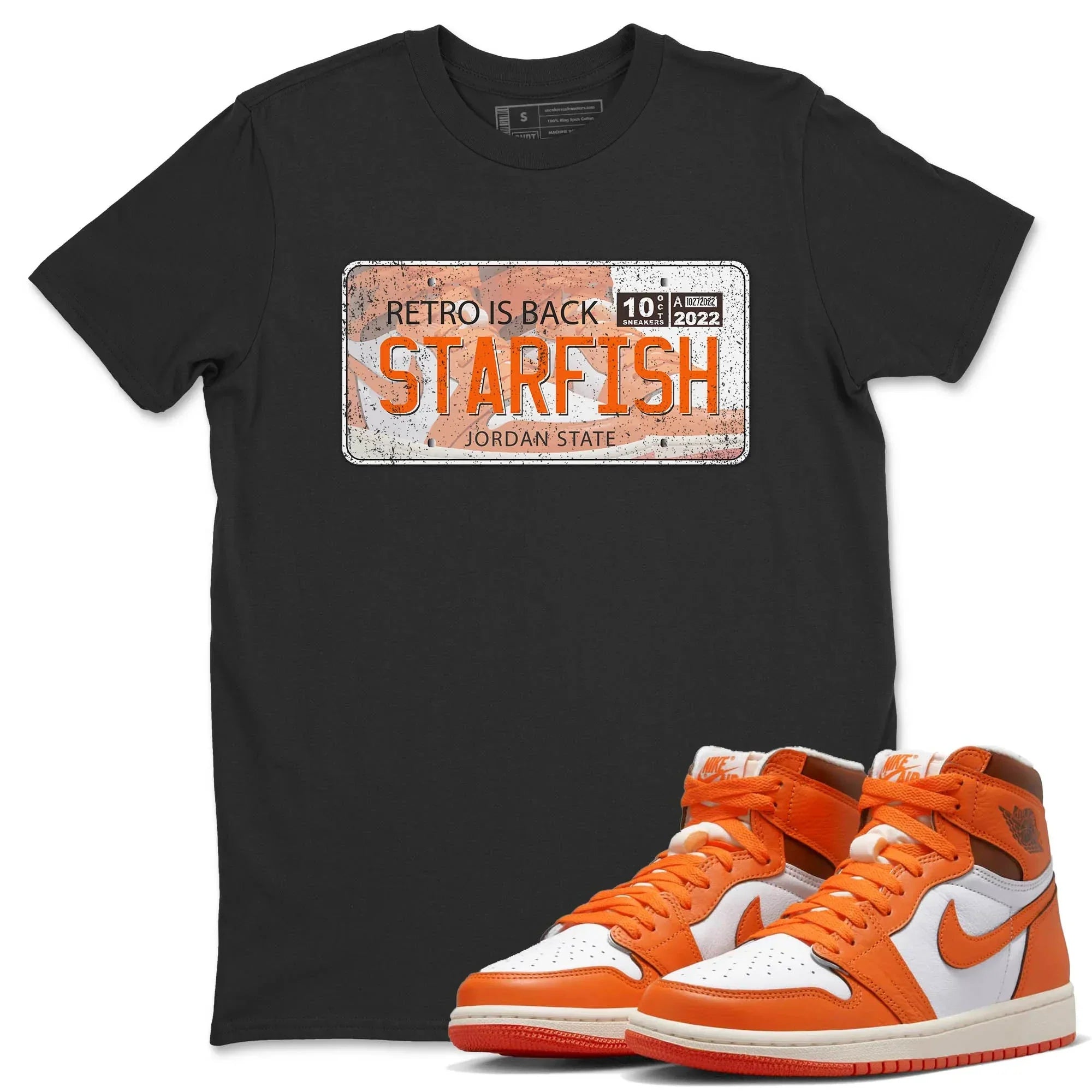 Jordan Plate Unisex Tops - Air Jordan 1 Starfish