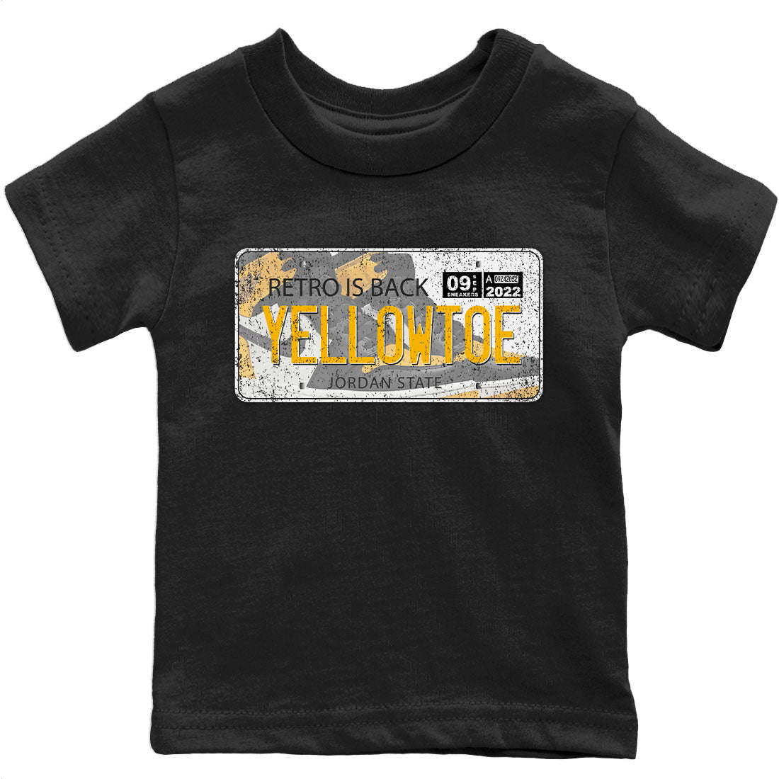 Jordan Plate Kids Tops - Air Jordan 1 Taxi