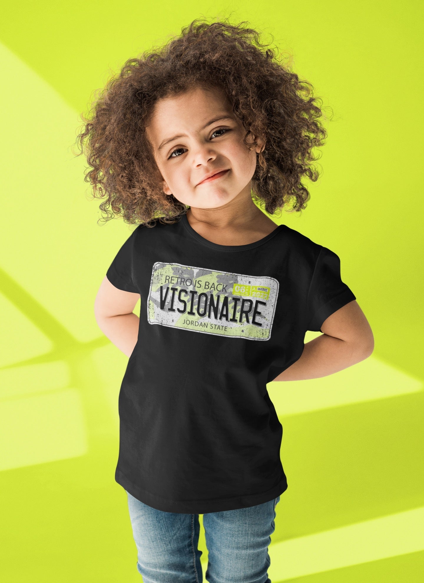 Jordan Plate Kids Tops - Air Jordan 1 Visionaire