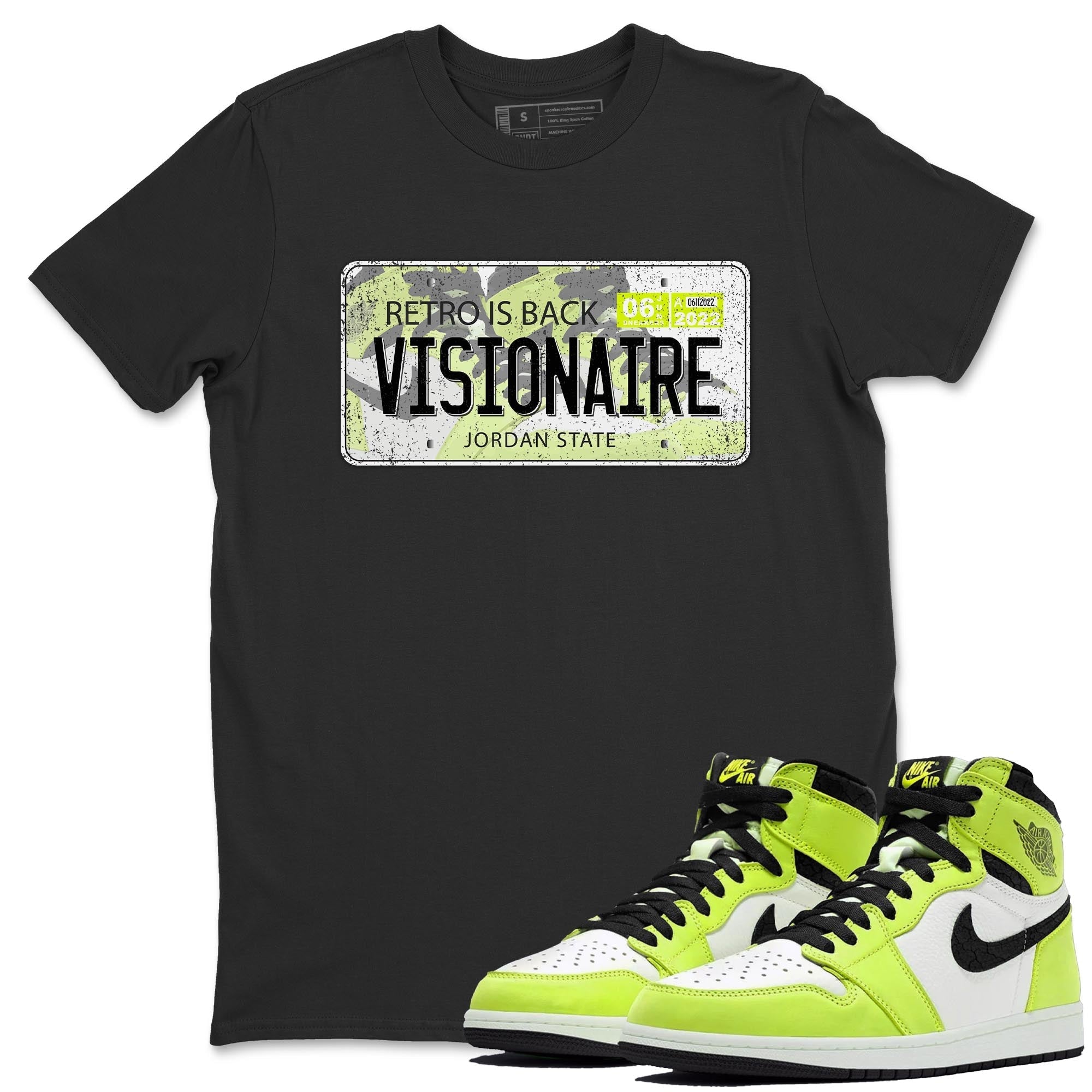 Jordan Plate Unisex Tops - Air Jordan 1 Visionaire