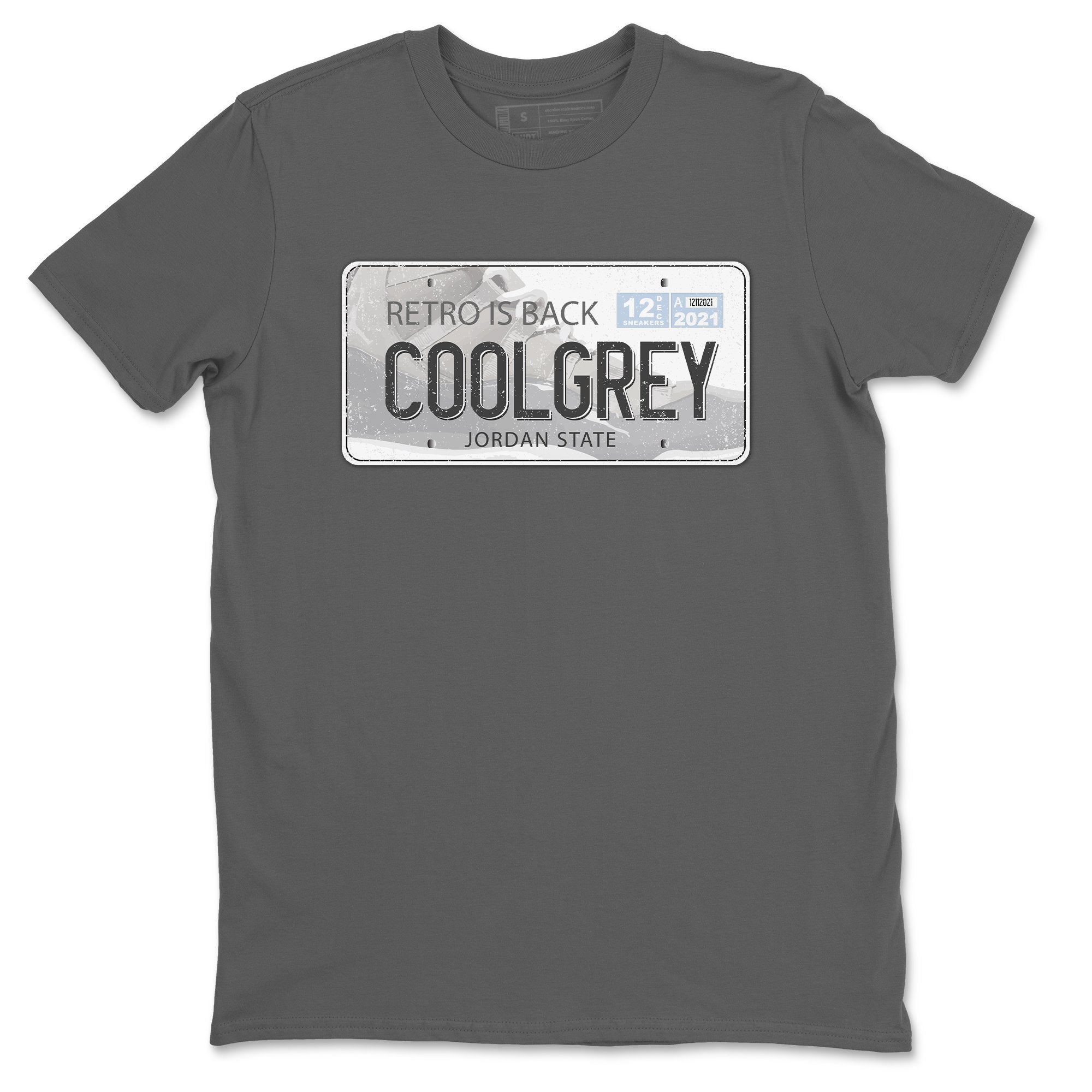 Jordan Plate Unisex Tops - Air Jordan 11 Cool Grey