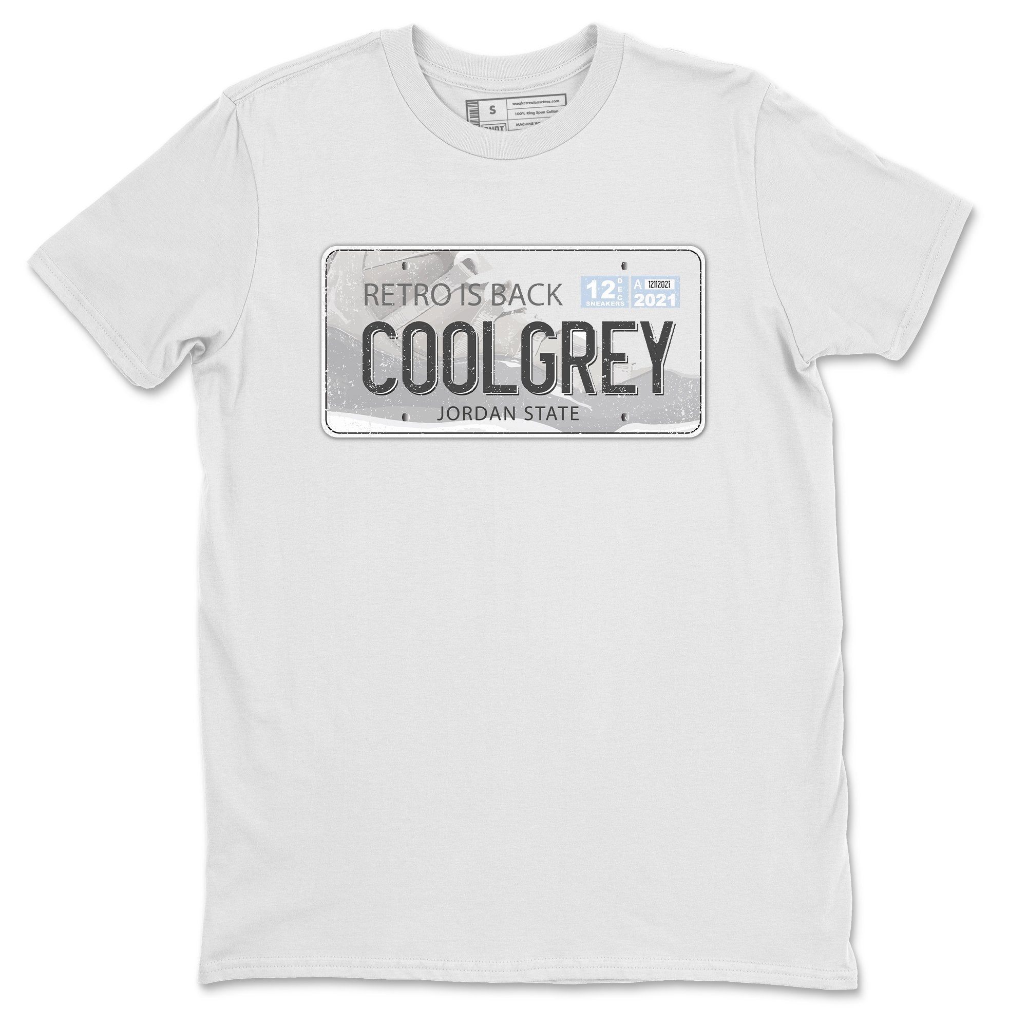 Jordan Plate Unisex Tops - Air Jordan 11 Cool Grey