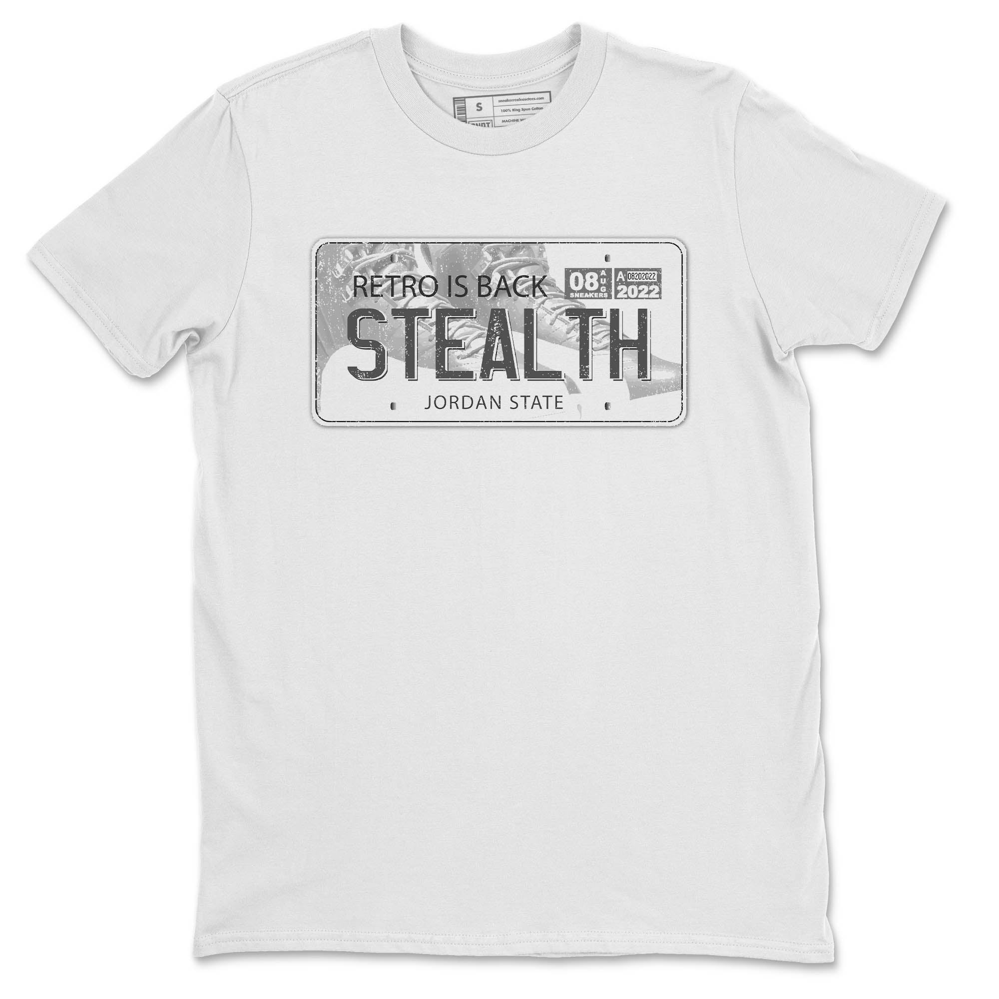 Jordan Plate Unisex Tops - Air Jordan 12 Stealth