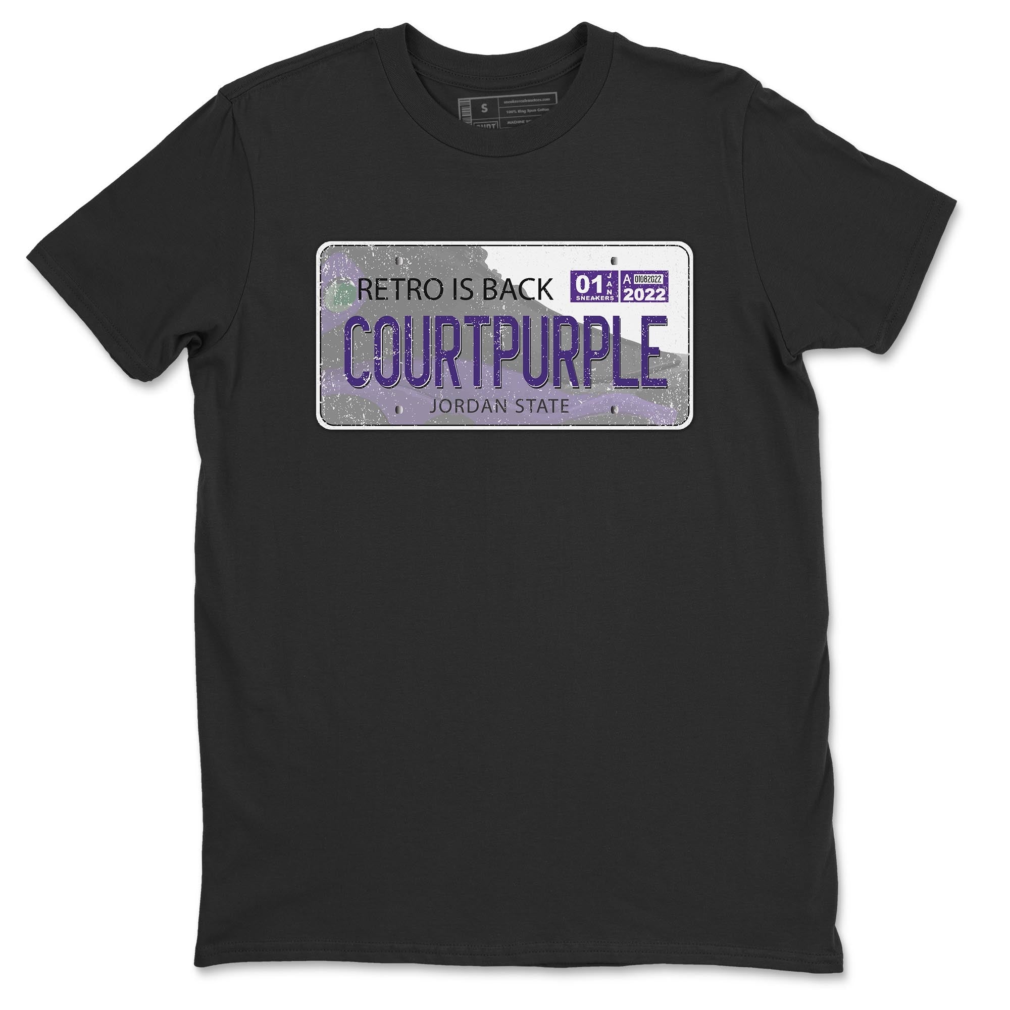 Jordan Plate Unisex Tops - Air Jordan 13 Court Purple