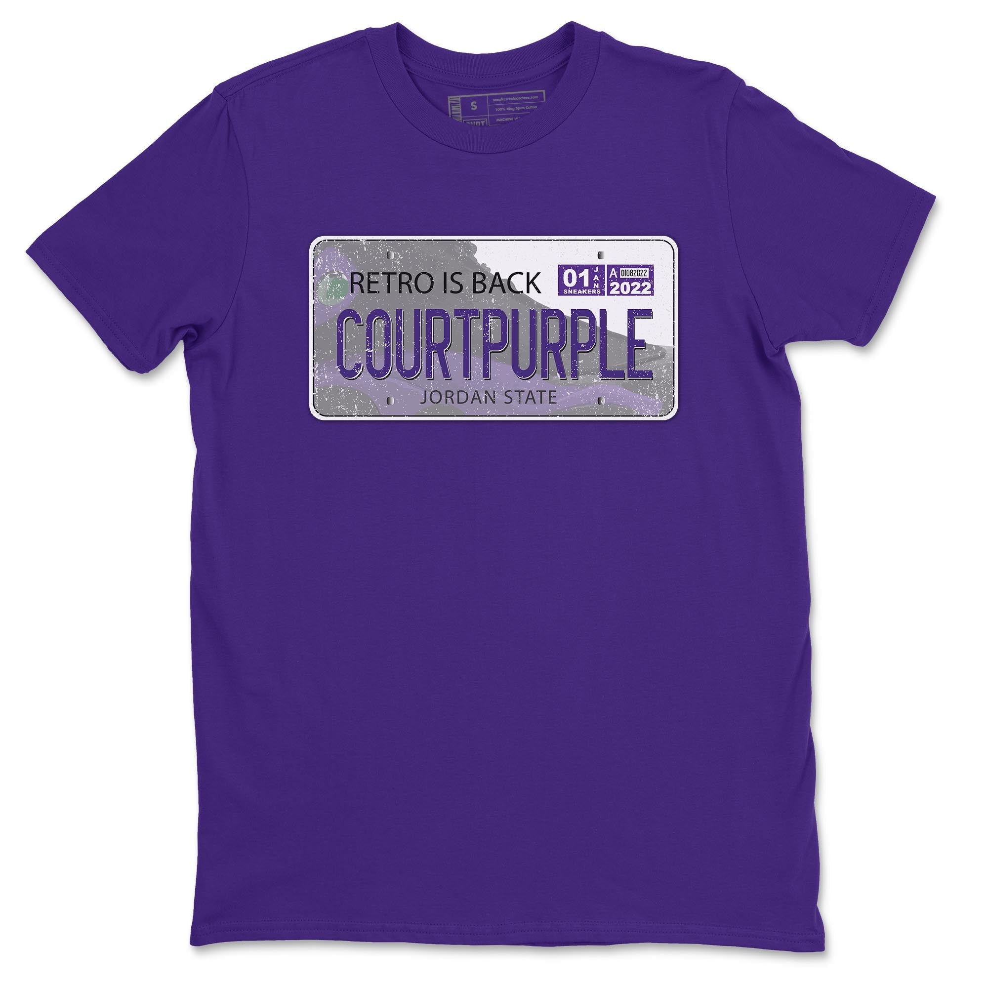 Jordan Plate Unisex Tops - Air Jordan 13 Court Purple