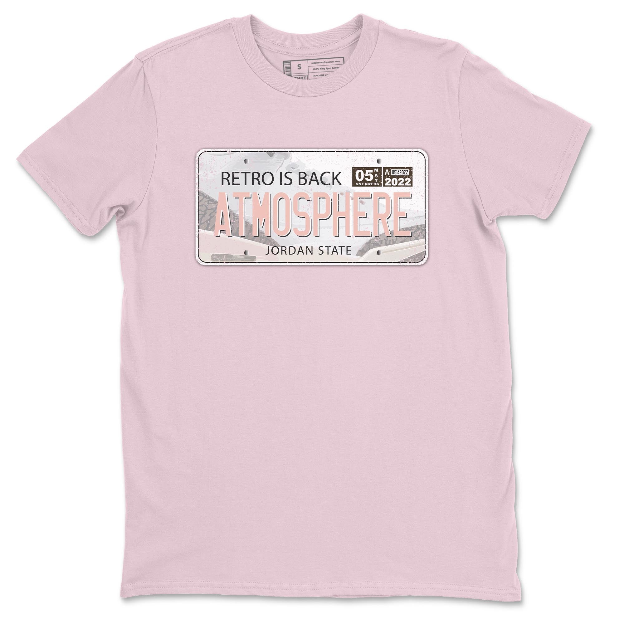 Jordan Plate Unisex Tops - Air Jordan 3 Atmosphere