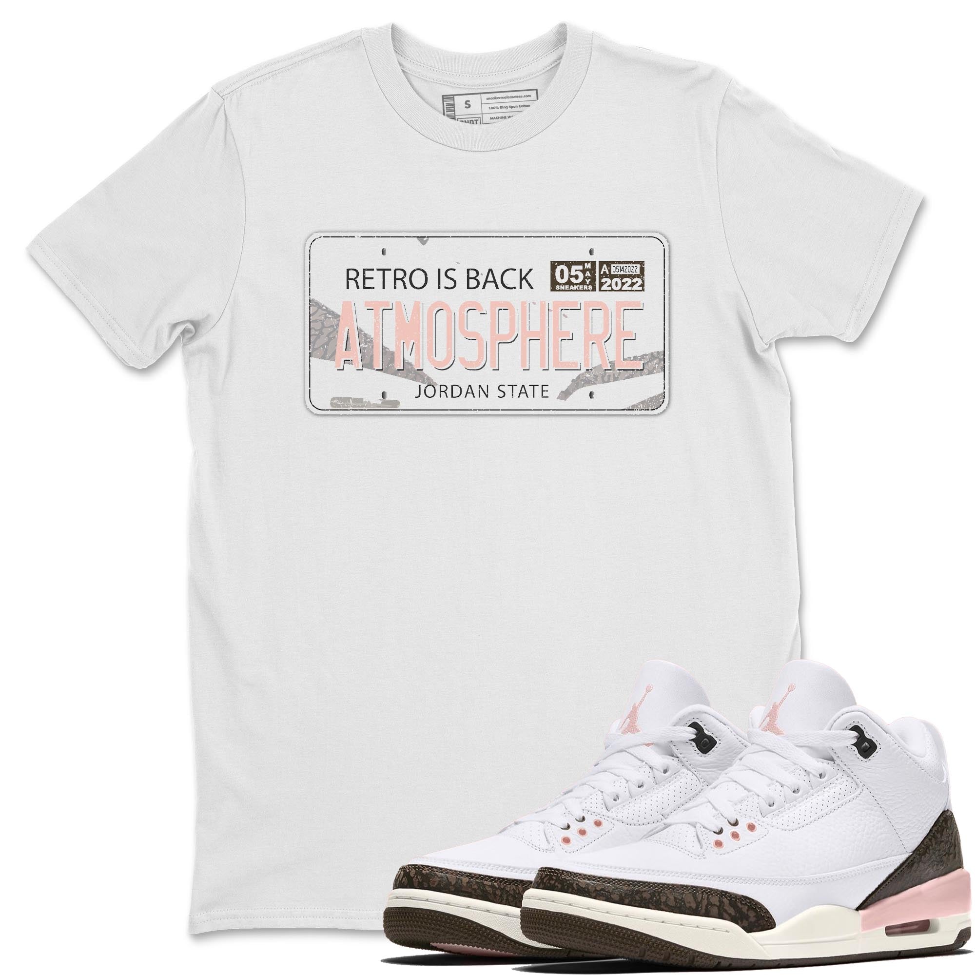 Jordan Plate Unisex Tops - Air Jordan 3 Atmosphere
