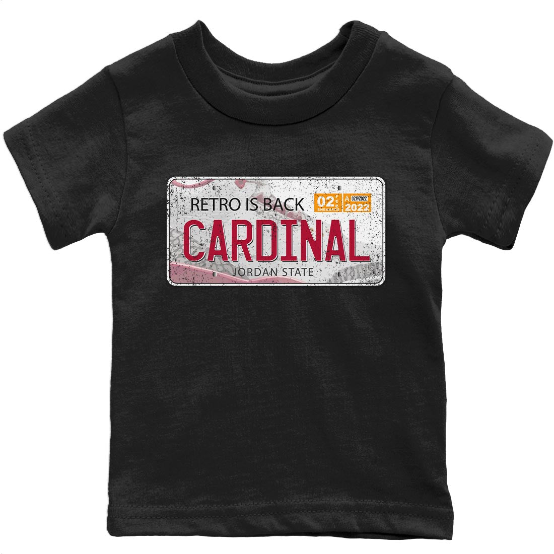 Jordan Plate Kids Tops - Air Jordan 3 Cardinal