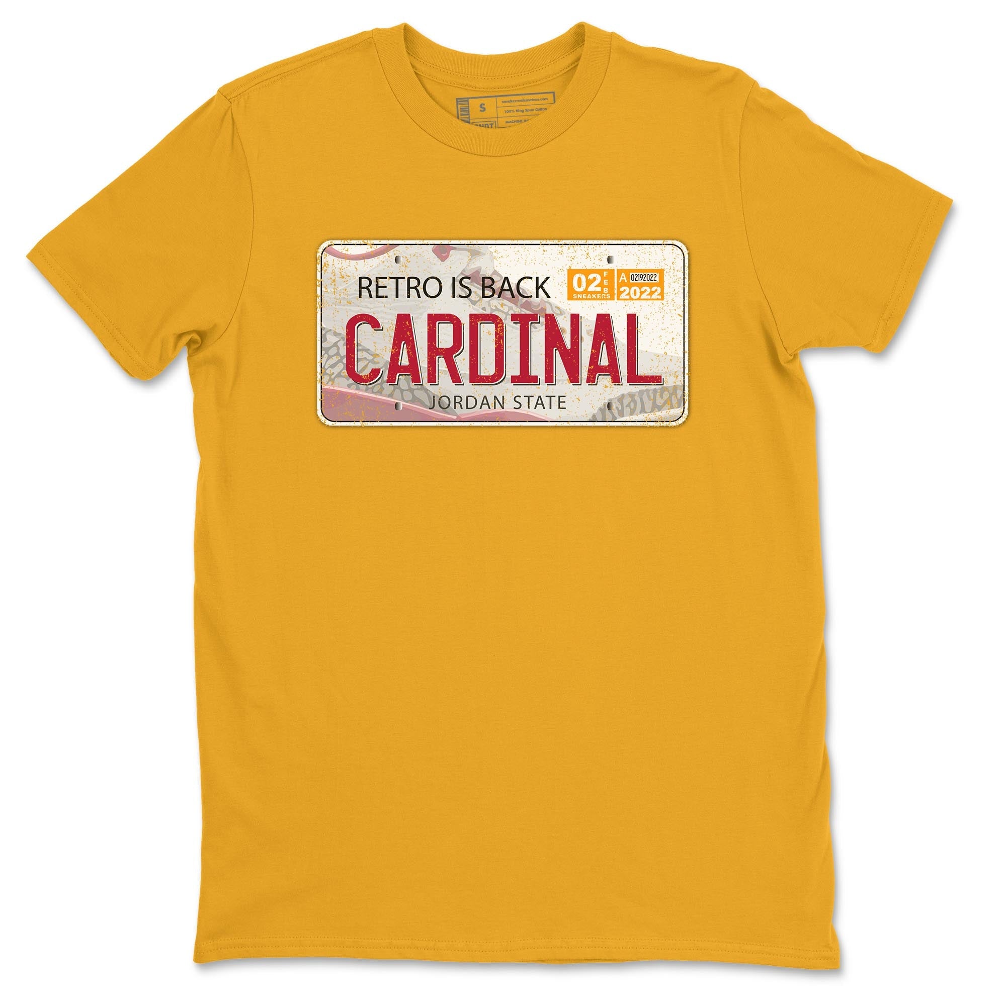Jordan Plate Unisex Tops - Air Jordan 3 Cardinal