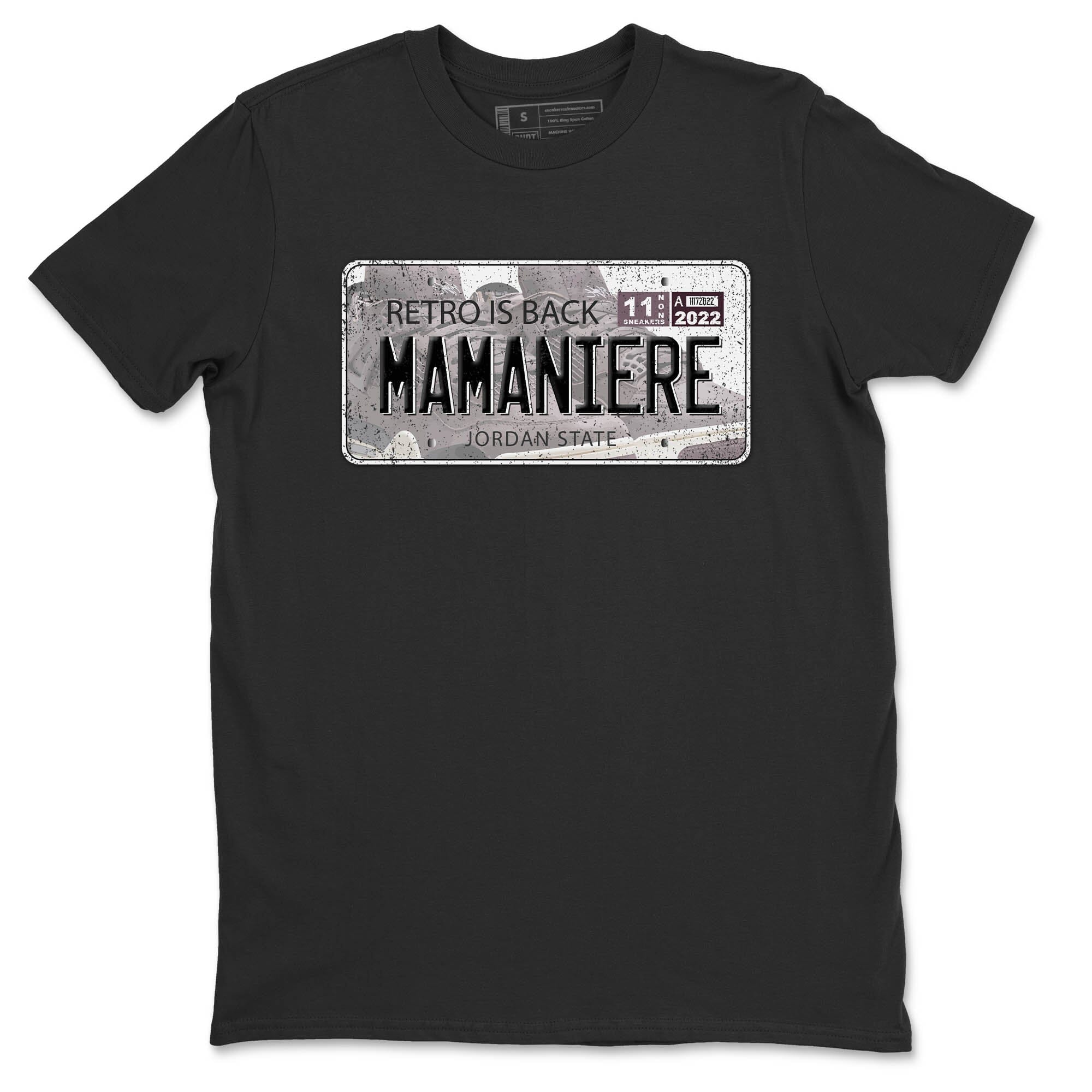 Jordan Plate Unisex Tops - Air Jordan 4 A Ma Maniere