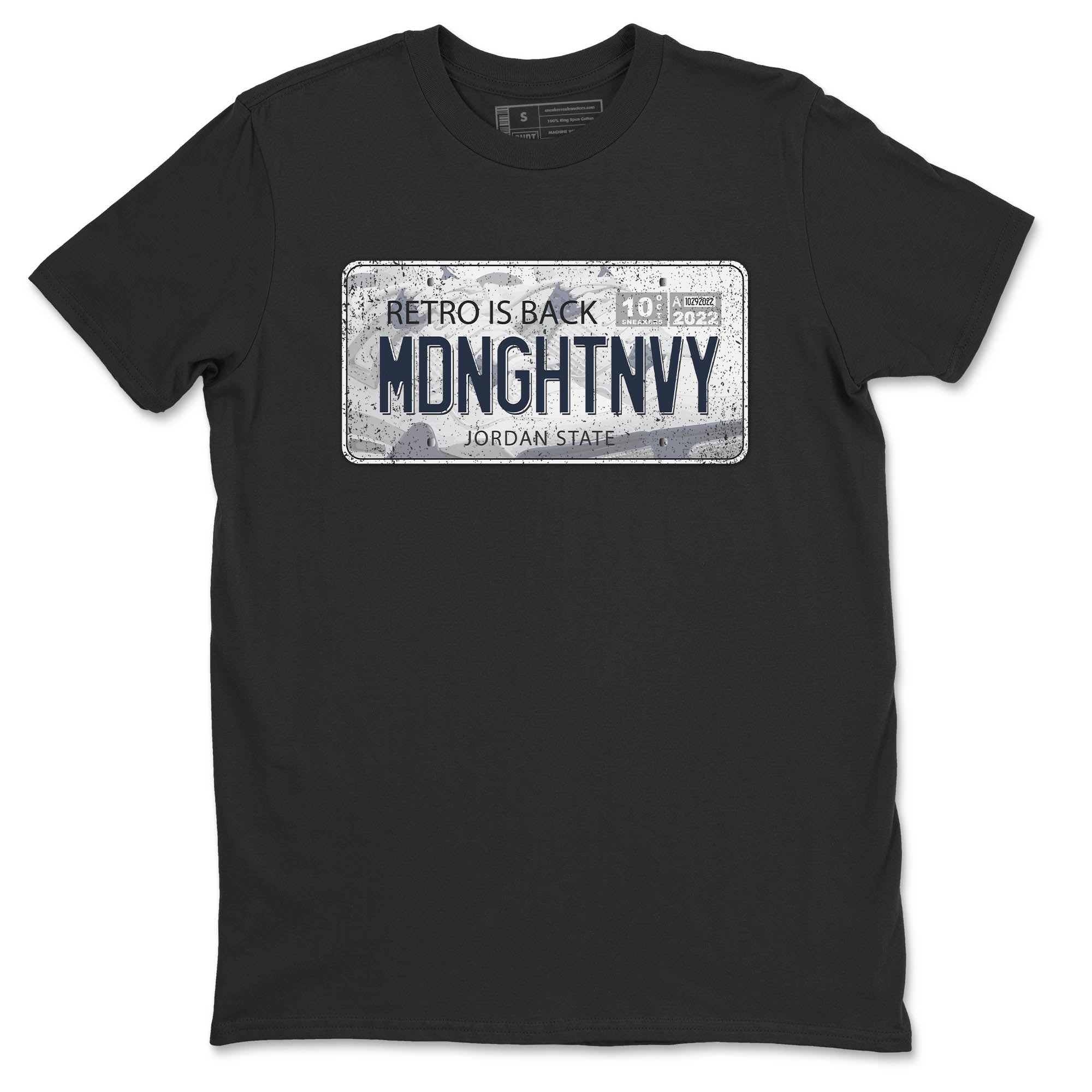 Jordan Plate Unisex Tops - Air Jordan 4 Midnight Navy