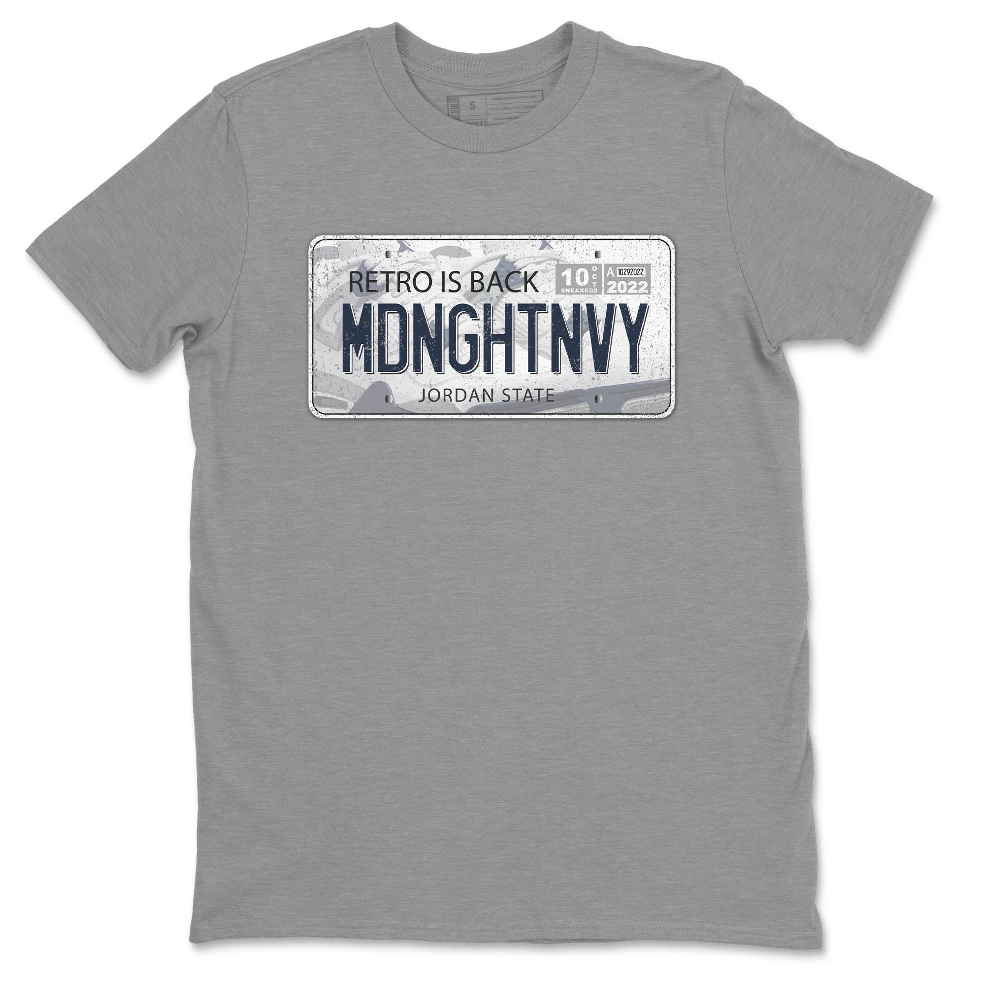 Jordan Plate Unisex Tops - Air Jordan 4 Midnight Navy