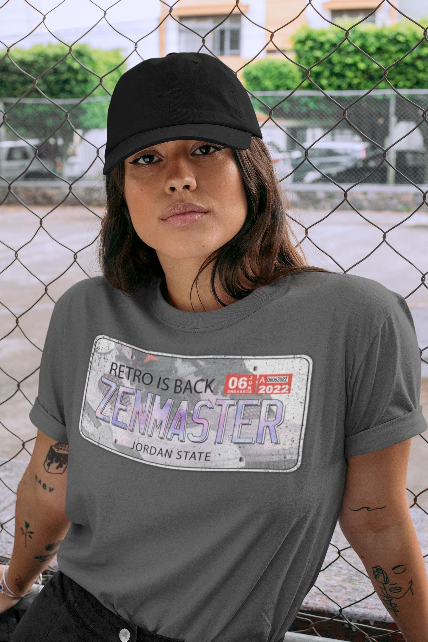 Jordan Plate Unisex Tops - Air Jordan 4 Zen Master