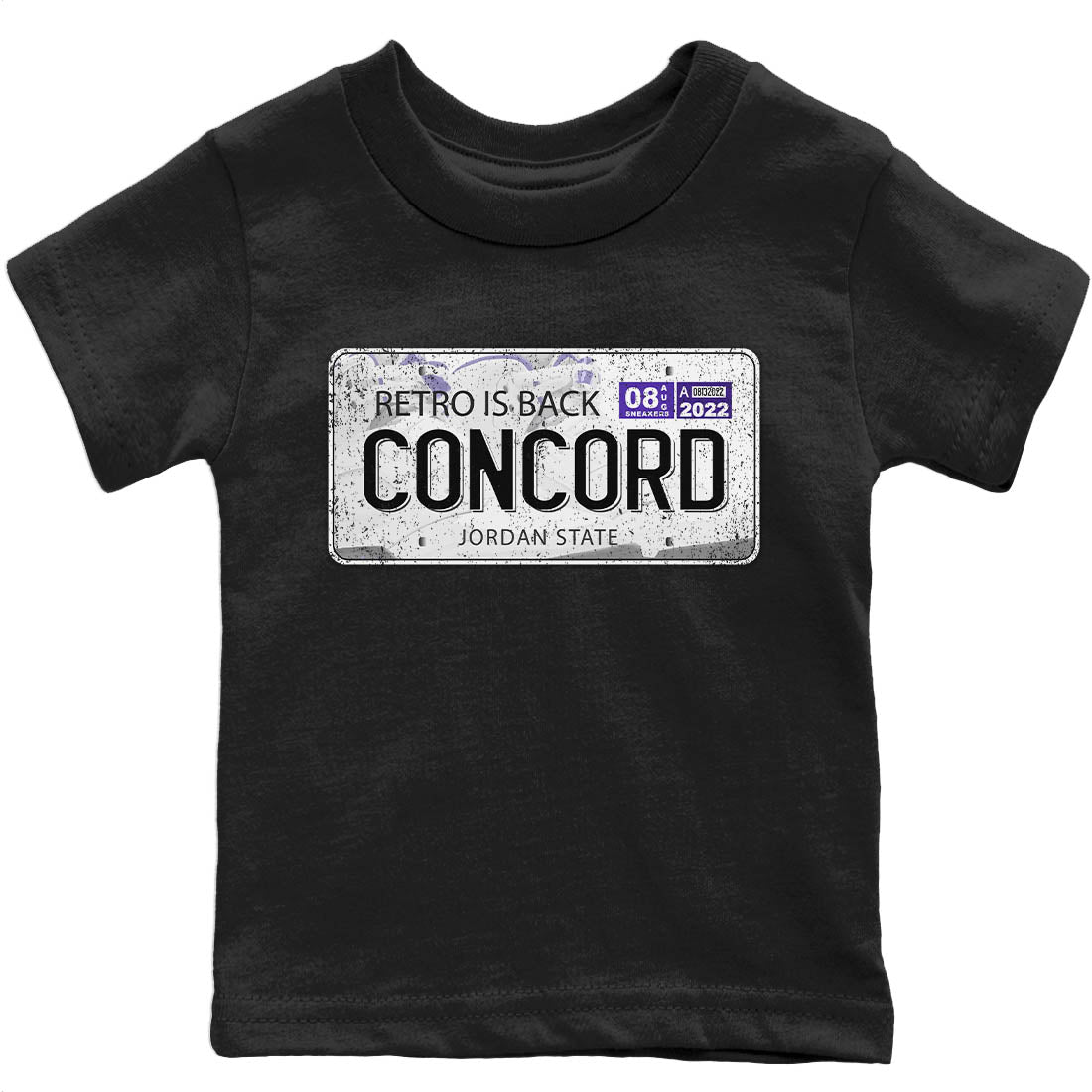 Jordan Plate Kids Tops - Air Jordan 5 Concord