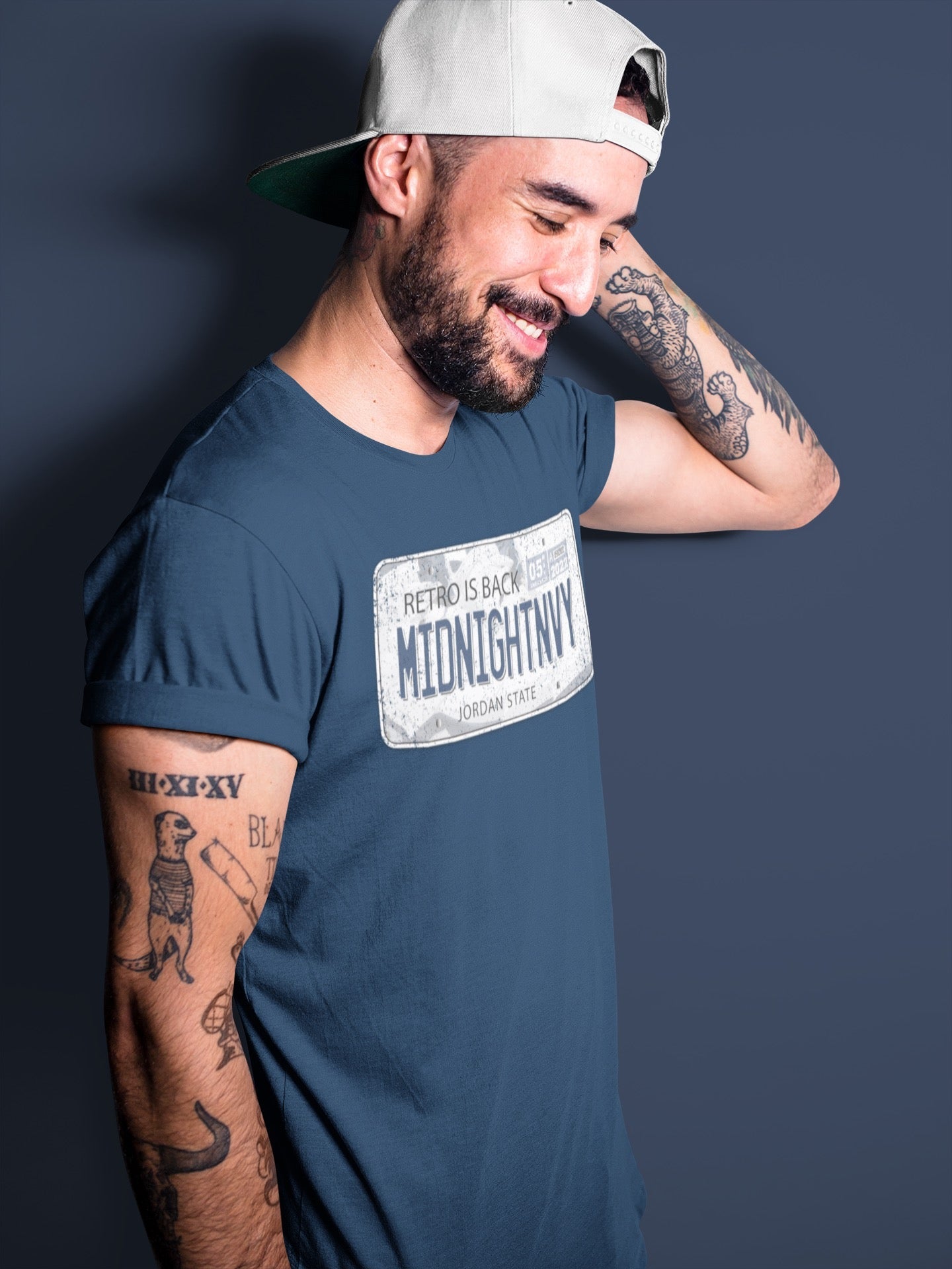 Jordan Plate Unisex Tops - Air Jordan 6 Midnight Navy
