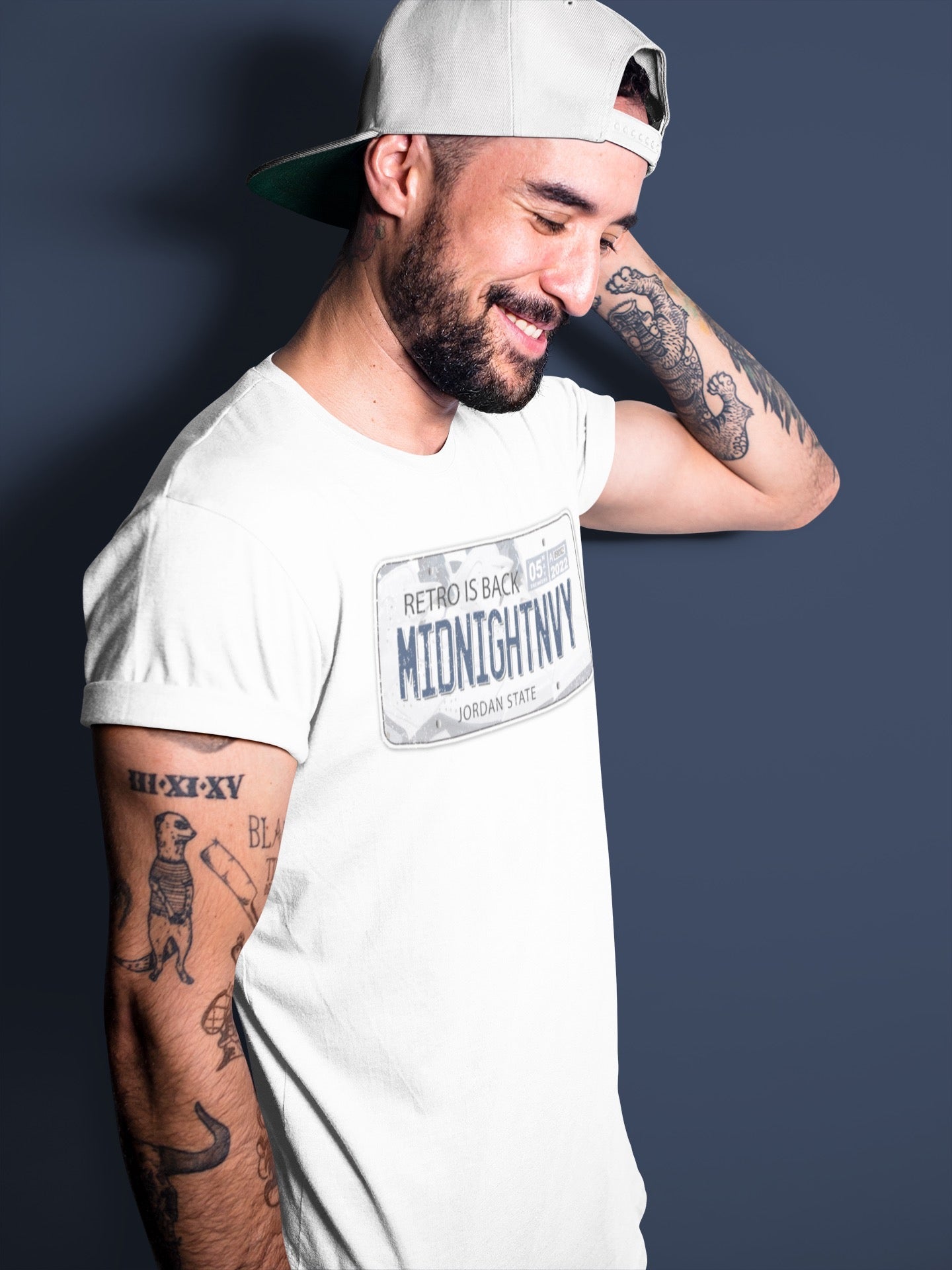 Jordan Plate Unisex Tops - Air Jordan 6 Midnight Navy