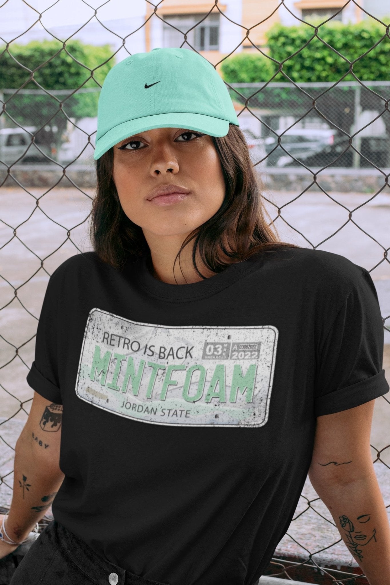 Jordan Plate Unisex Tops - Air Jordan 6 Mint Foam