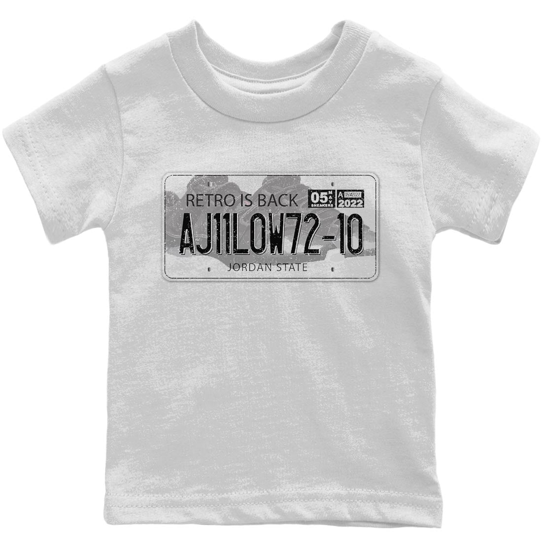 Jordan Plate Kids Tops - Air Jordan 11 72-10