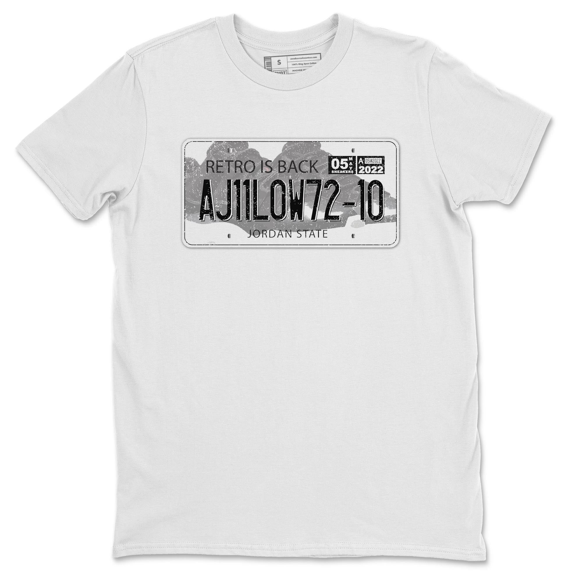 Jordan Plate Unisex Tops - Air Jordan 11 72-10